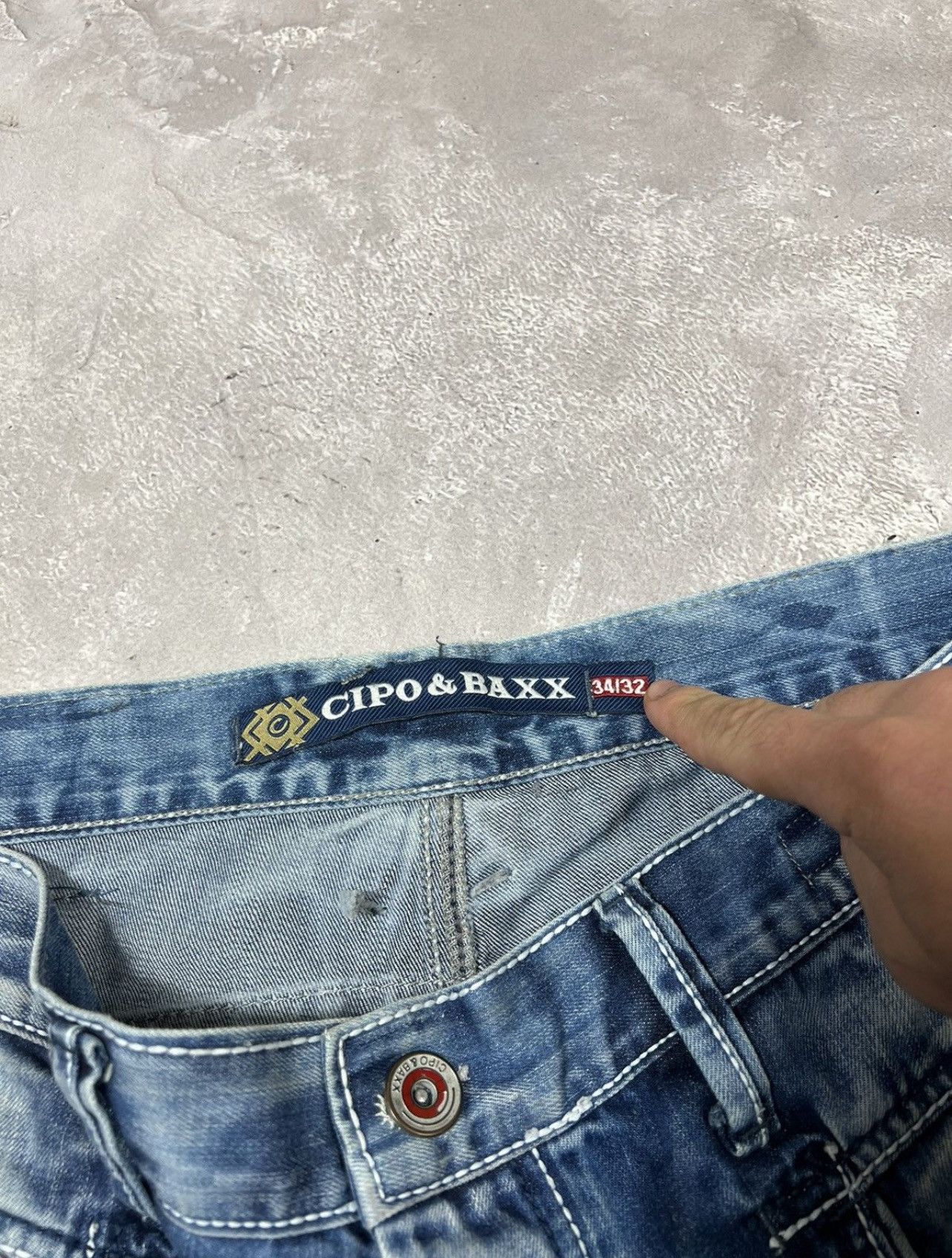Other Vintage Cipo Bax Distressed Japanese Jenya Watanabe Style Size US 34 / EU 50 - 4 Thumbnail
