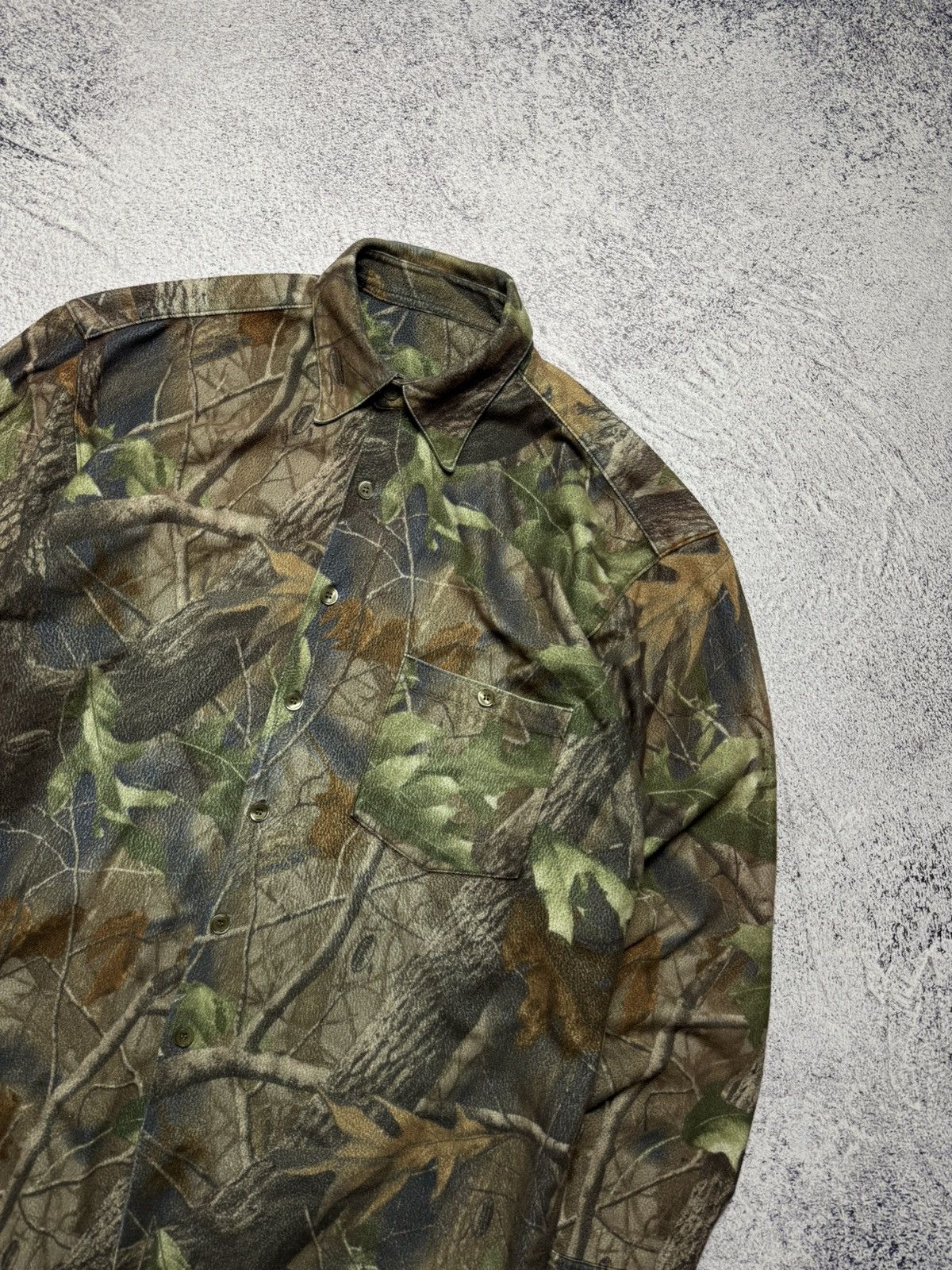 Realtree Rare Realtree Shirt Military Camo Long Sleeve Vintage Style Size US L / EU 52-54 / 3 - 3 Thumbnail
