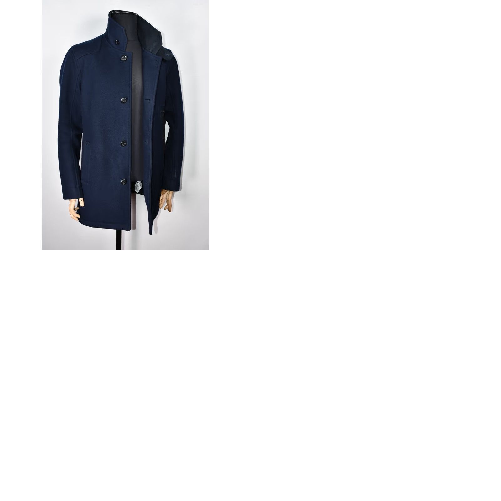G-Star G-Star Radar Garber Coat Jacket Trench Wool Blue Button XL Coat Mens Regular Wool Blue XL G-Star Radar Garber Coat Jacket Trench Wool Blue Button XL Size US XL / EU 56 / 4 - 9 Thumbnail