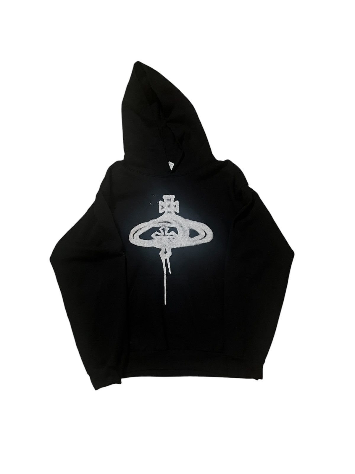Vintage Black hoodie with design Size US XL / EU 56 / 4 - 1 Preview