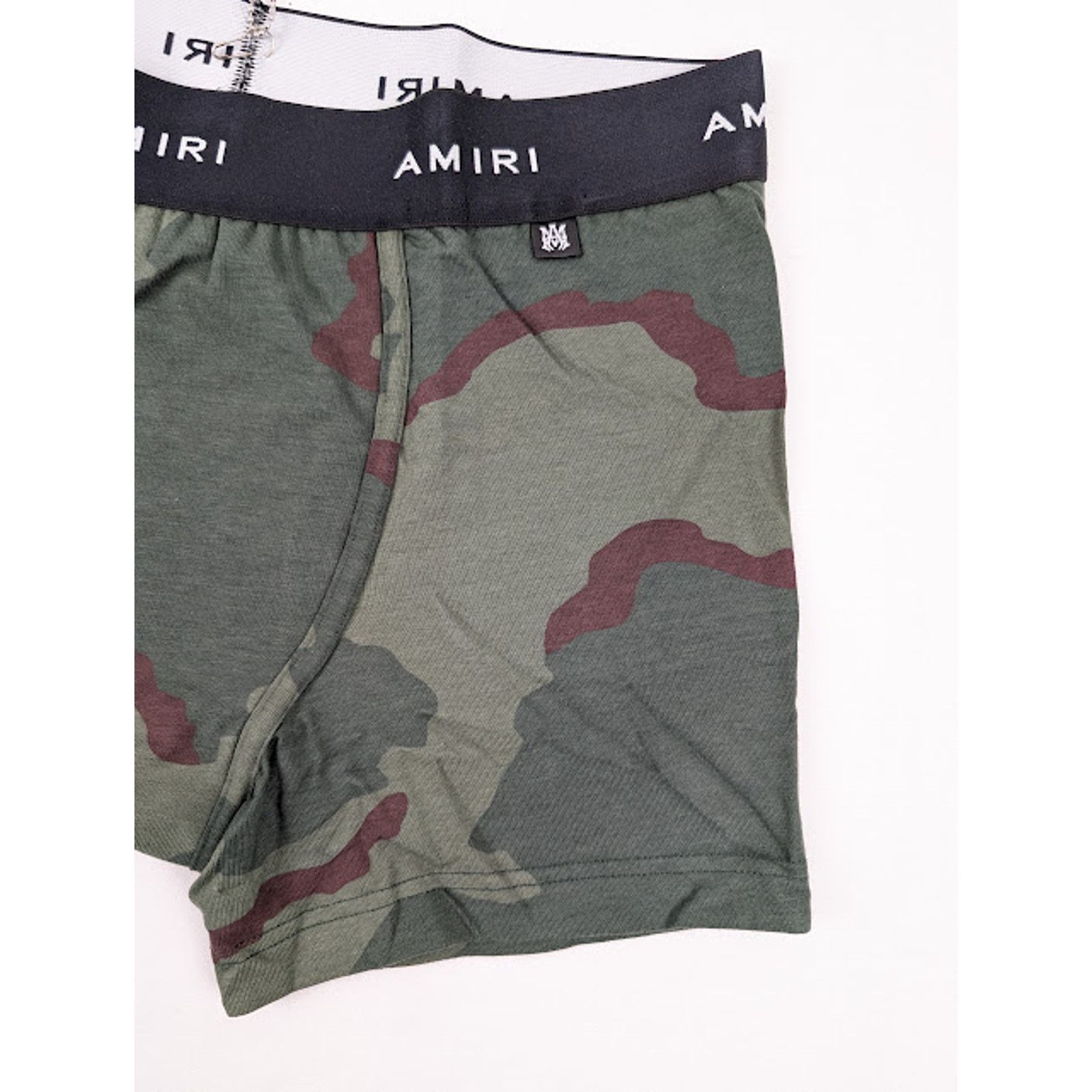 Amiri o1rshd1 Waistband Camo Boxer Short in Orange/Black Size US 30 / EU 46 - 6 Thumbnail