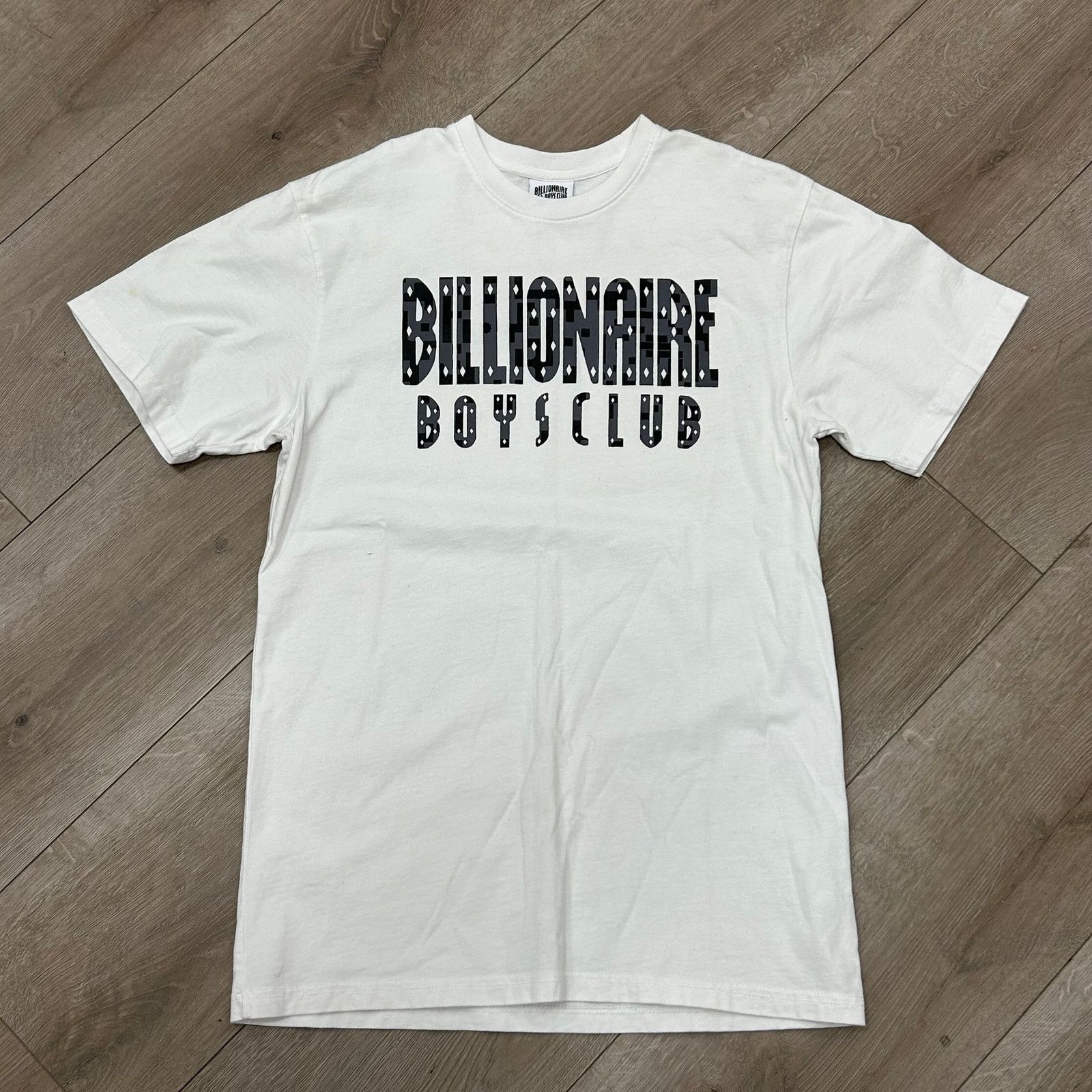 Billionaire Boys Club Billionaire Boys Club Spell Out White Tee T Shirt Size Small Size US S / EU 44-46 / 1 - 1 Thumbnail