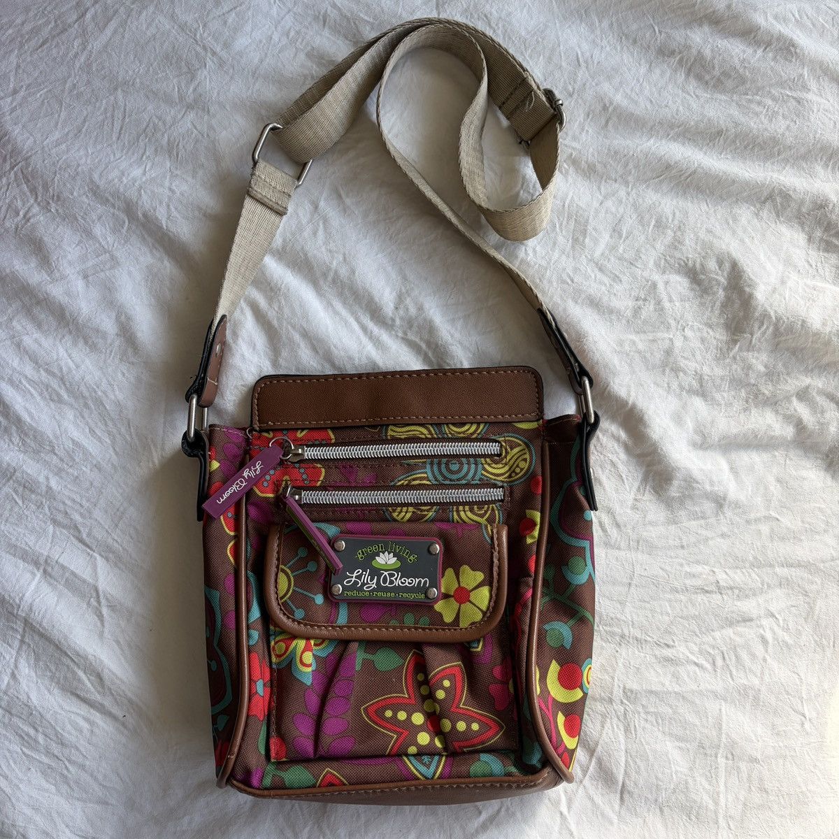 Other Lily bloom brown floral crossbody bag Size ONE SIZE - 1 Thumbnail