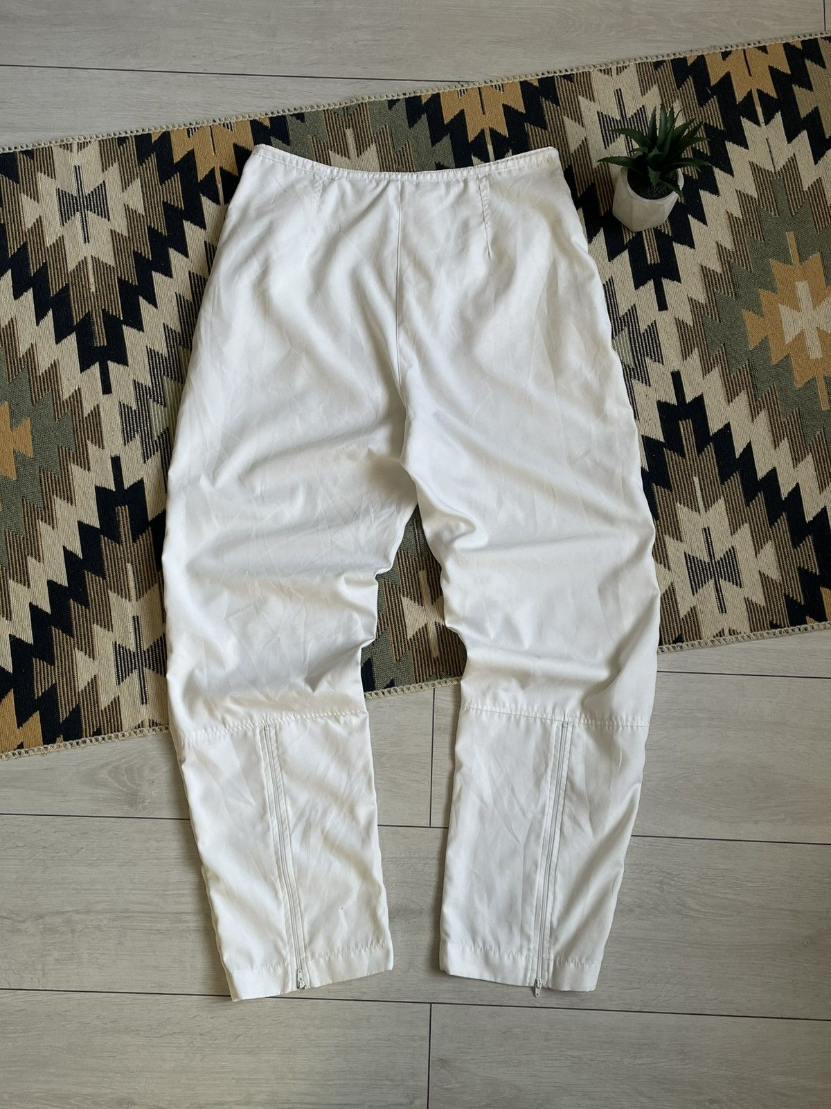 Nike × Vintage Vintage Nike Nylon Y2K Drill Swoosh Track Pants Size US 34 / EU 50 - 6 Thumbnail
