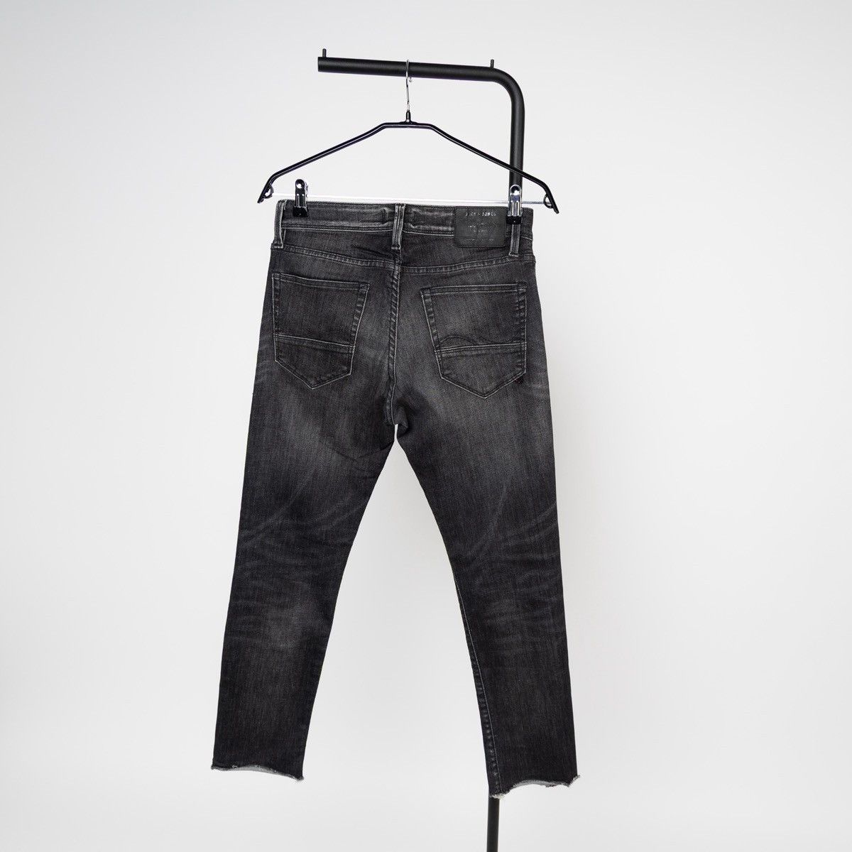 Jack & Jones Jack & Jones Glenn Fox Mens Slim Fit Jeans Grey Washed Size US 29 - 2 Thumbnail