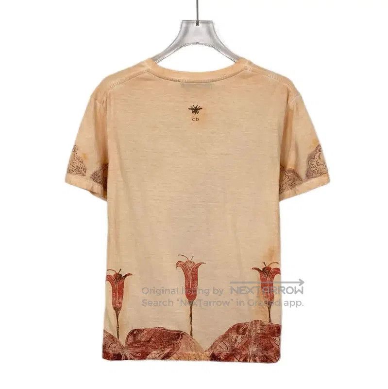 Dior Dior Yellow Cotton Women's T. Size S / US 4 / IT 40 - 2 Thumbnail