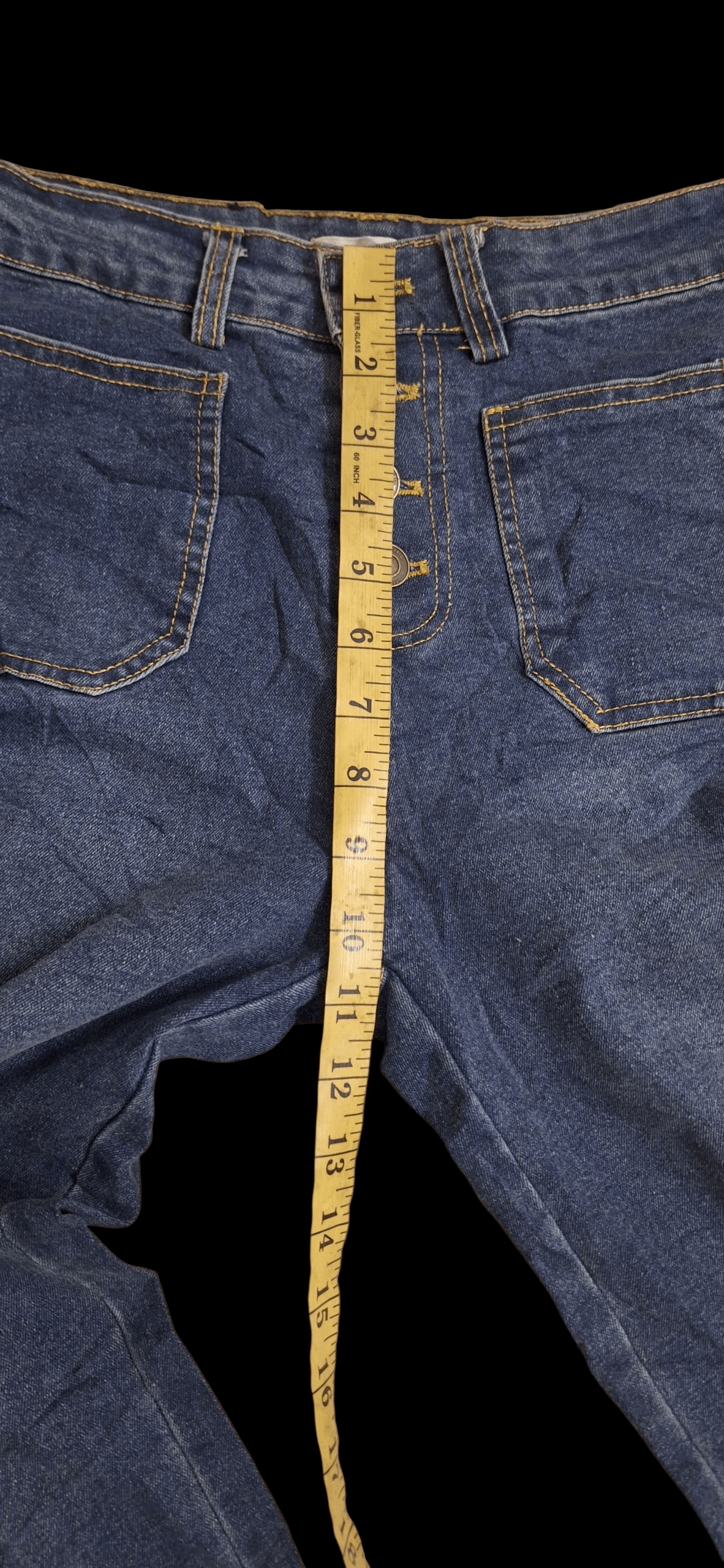 Saint Laurent Paris Saint Laurent High Rise Button Jeans Retro Size 28" / US 6 / IT 42 - 15 Thumbnail