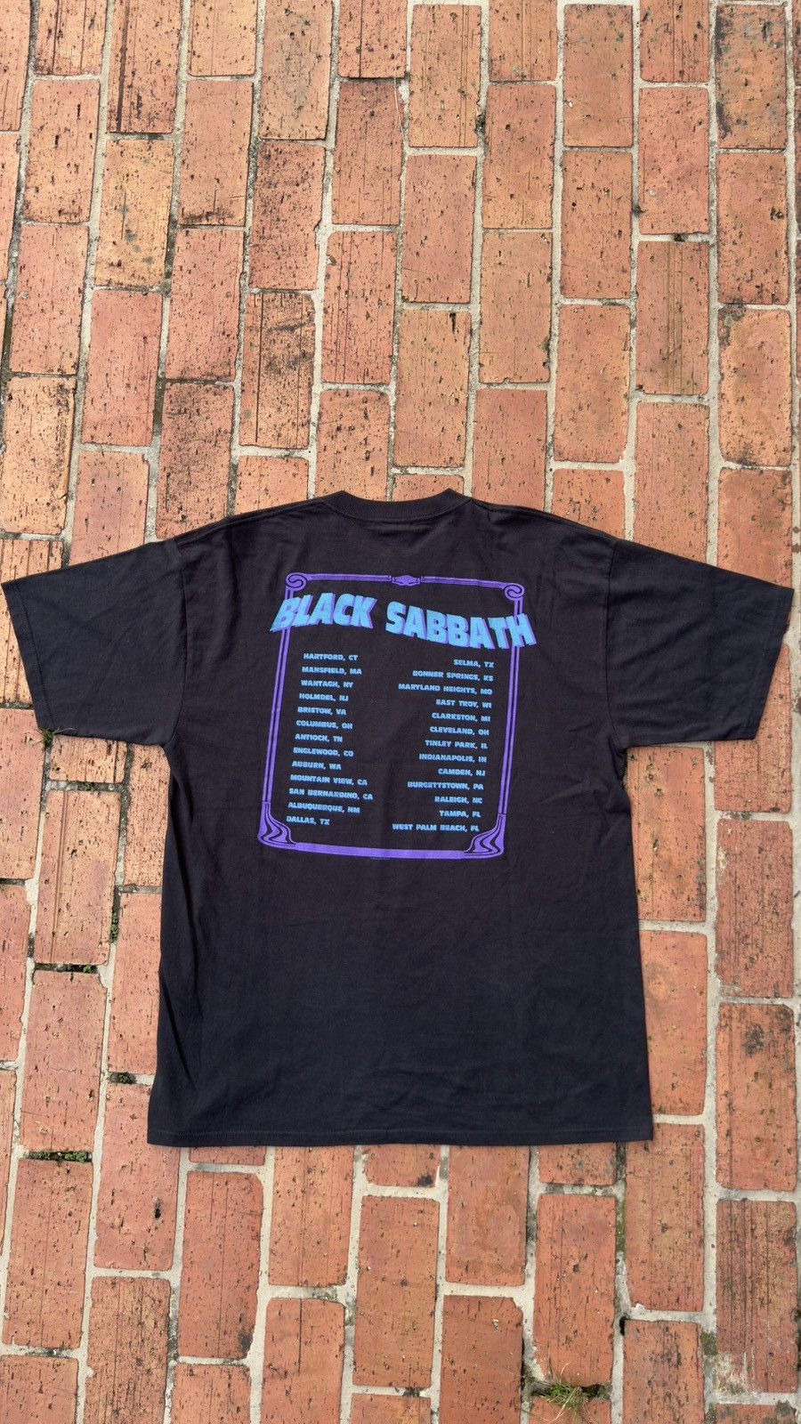 Vintage Vintage Y2K Black Sabbath tour 2004 Size US XL / EU 56 / 4 - 2 Thumbnail