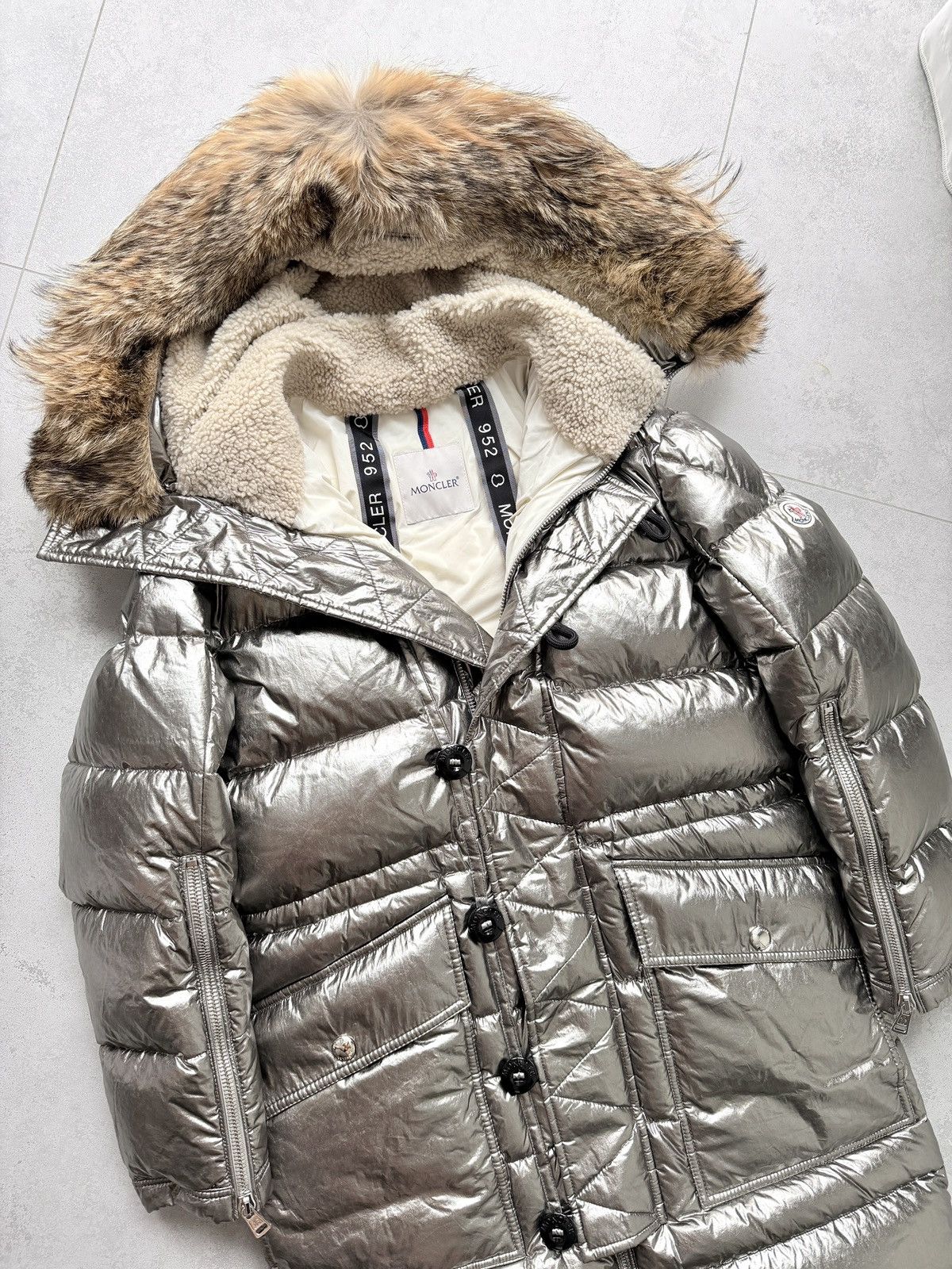 Moncler MONCLER Inuit Down Jacket Coat size 0 fits S Size US S / EU 44-46 / 1 - 2 Thumbnail