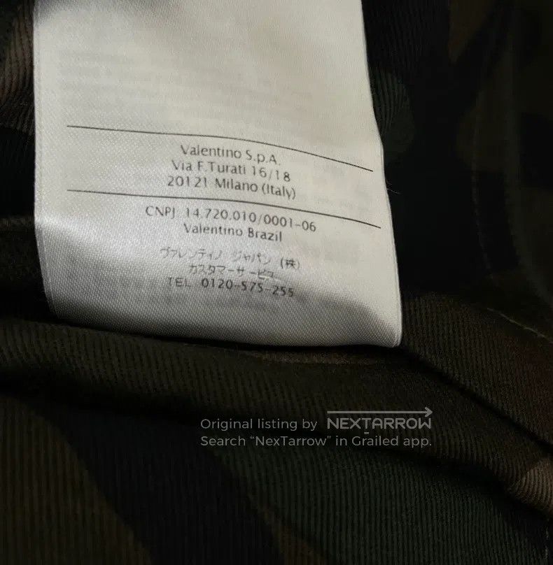 Valentino Valentino Beaded camouflage top jacket Size L / US 10 / IT 46 - 9 Thumbnail