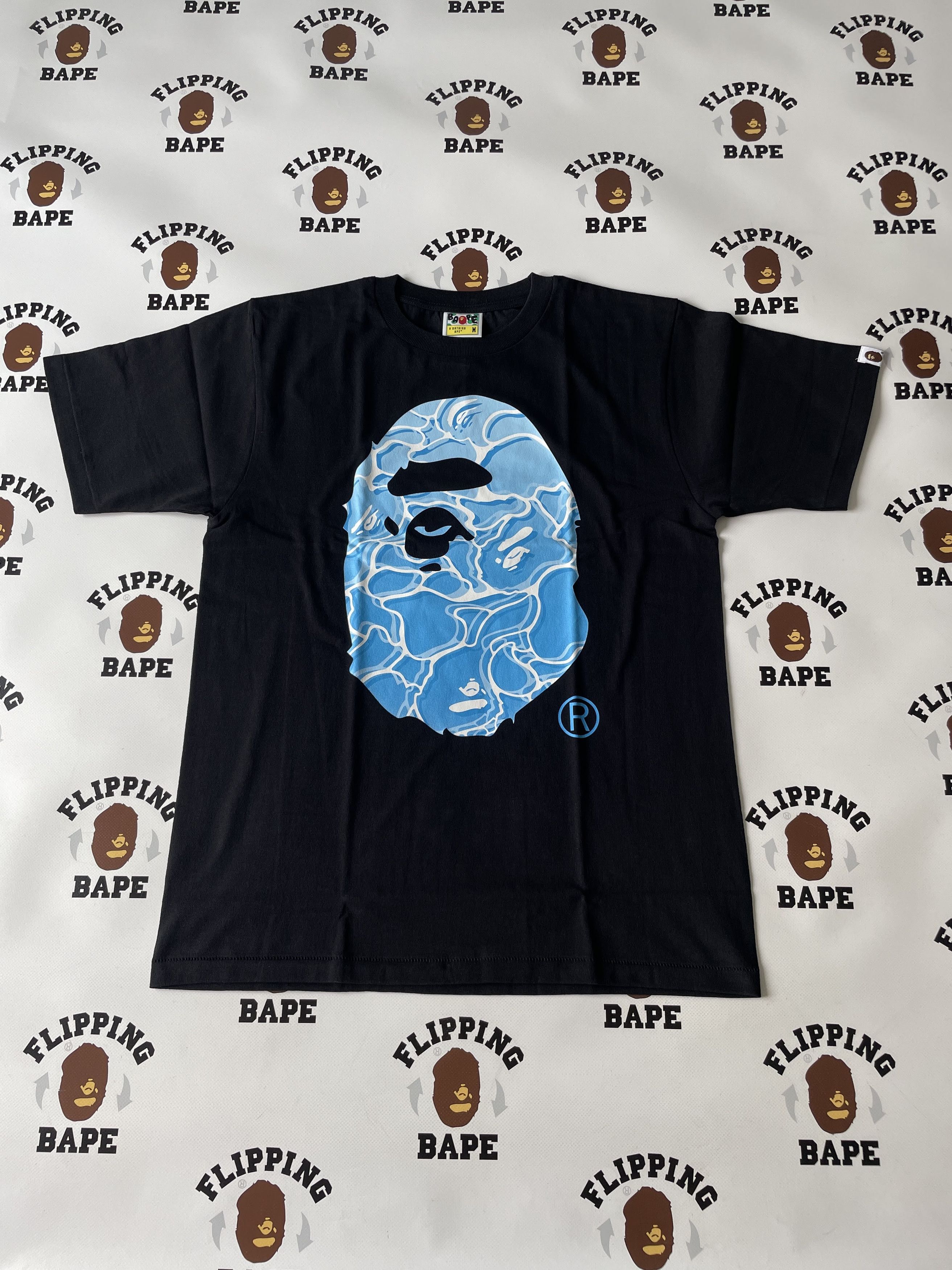 Bape ABC SEA SURFACE CAMO APE HEAD TEE Size US M / EU 48-50 / 2 - 1 Thumbnail