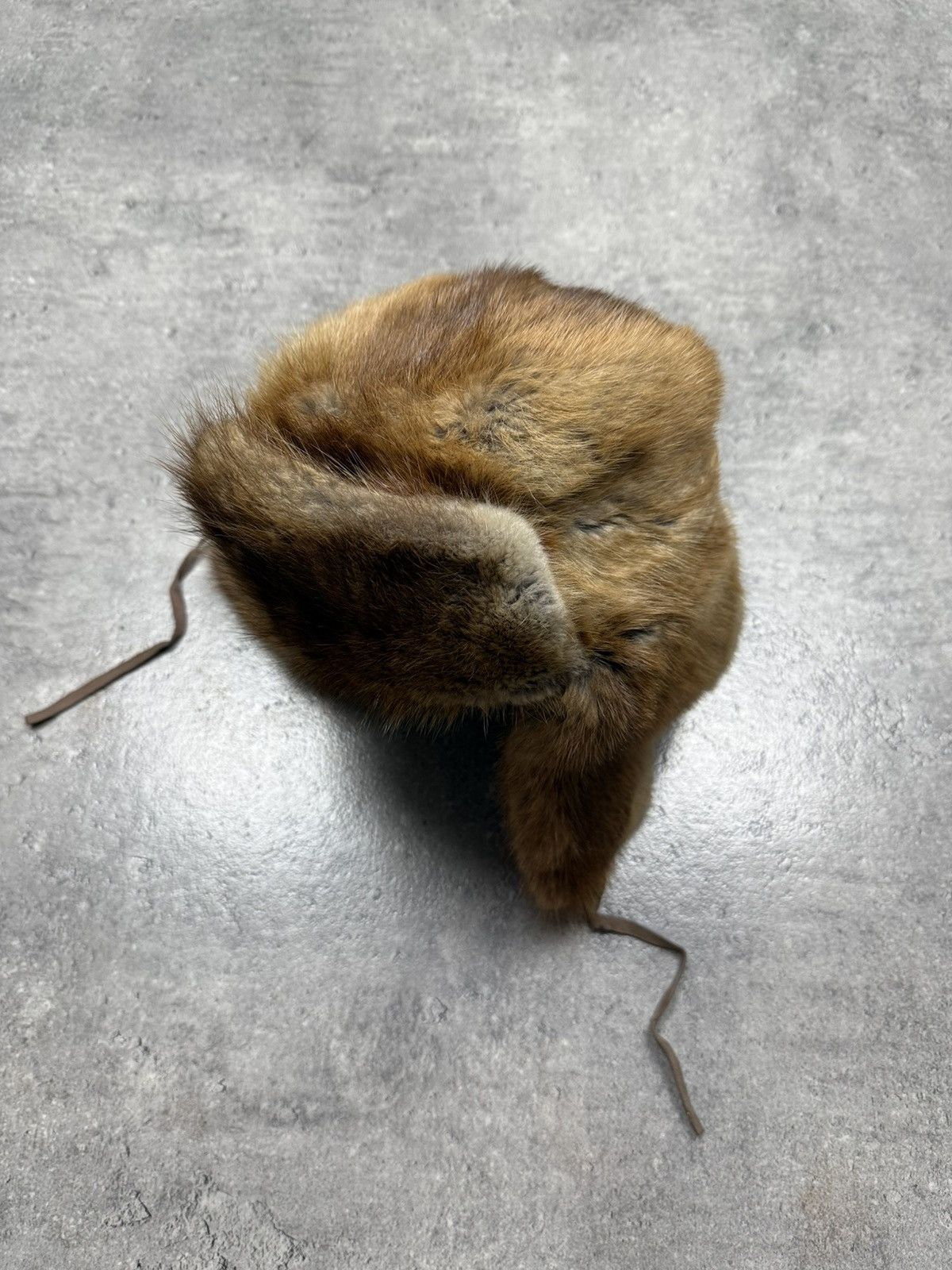 Vintage Vintage Peacock Feather Hat Ushanka Real Fur China Style 90s Size ONE SIZE - 1 Thumbnail