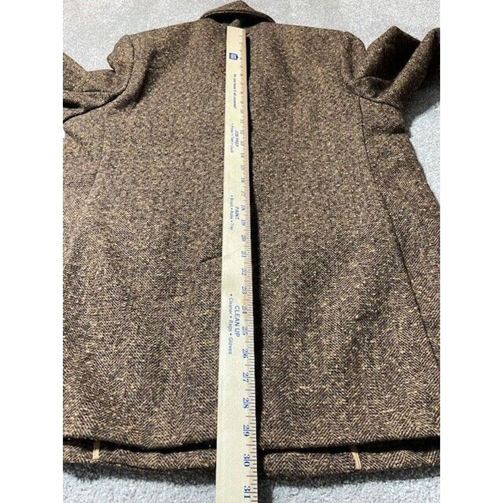 Old Navy Old Navy Blazer Womens L Petite Tweed Single Breasted Wool Size L / US 10 / IT 46 - 4 Thumbnail