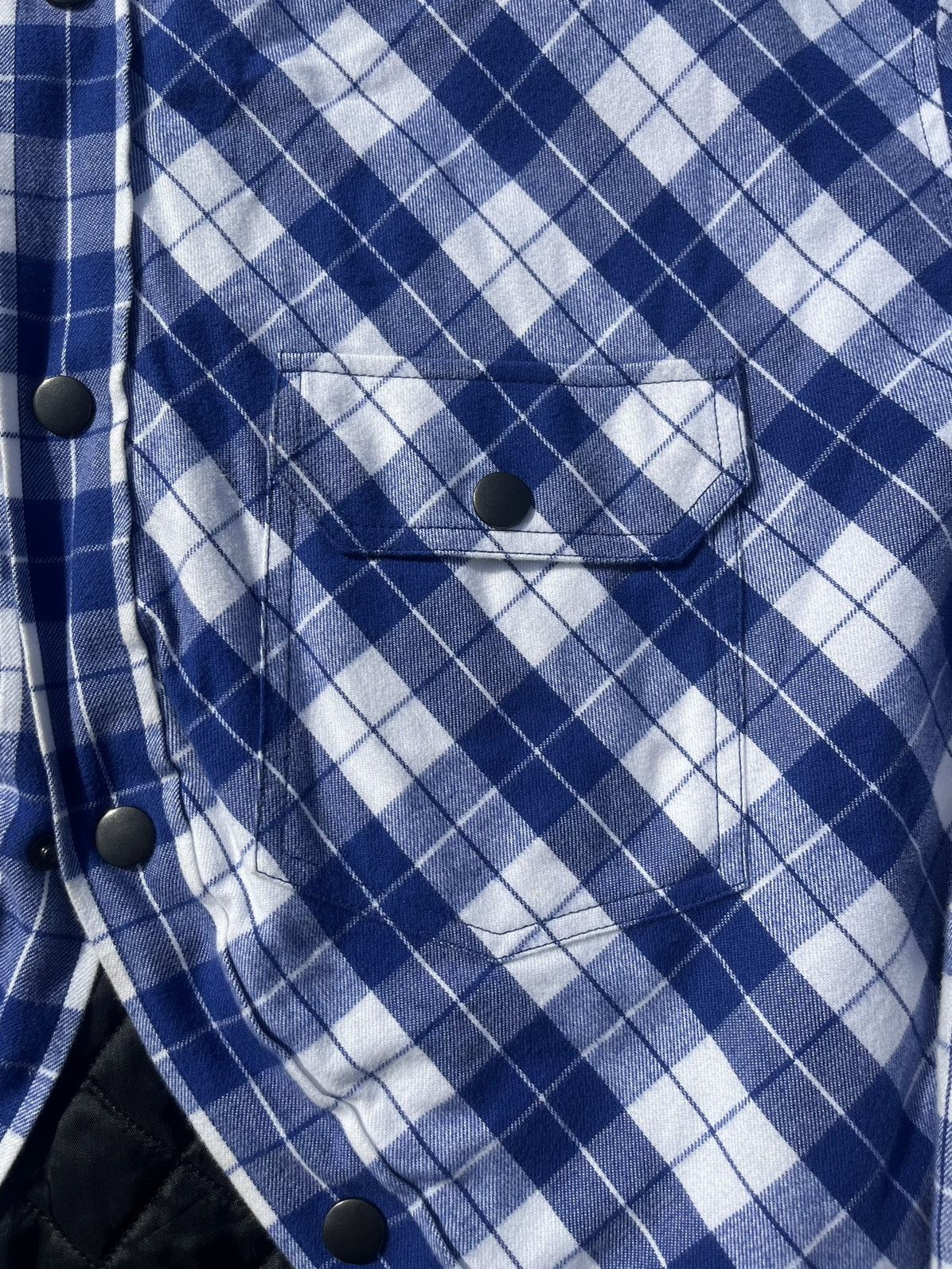 Balenciaga 2019 Balenciaga Plaid Flannel Jacket Size US M / EU 48-50 / 2 - 3 Thumbnail