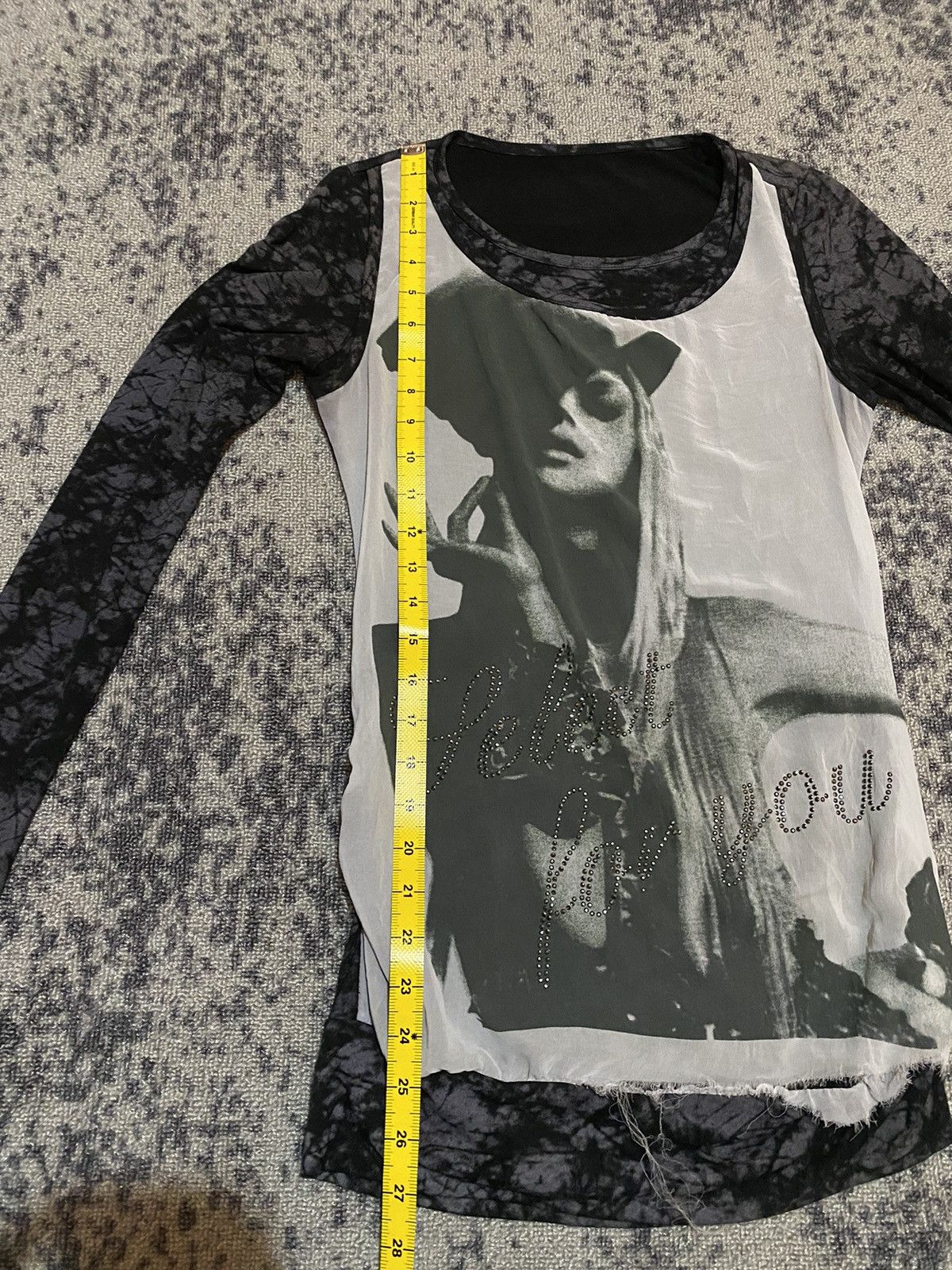 Hysteric Glamour Y2K Viki Double layer Hysteric Style ifsixwasnine longsleeve Size M / US 6-8 / IT 42-44 - 8 Thumbnail