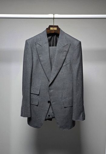Tom Ford o1sm1stk0824 Princewale Atticus Suit in Dark Grey Size US M / EU 48-50 / 2 - 1 Thumbnail