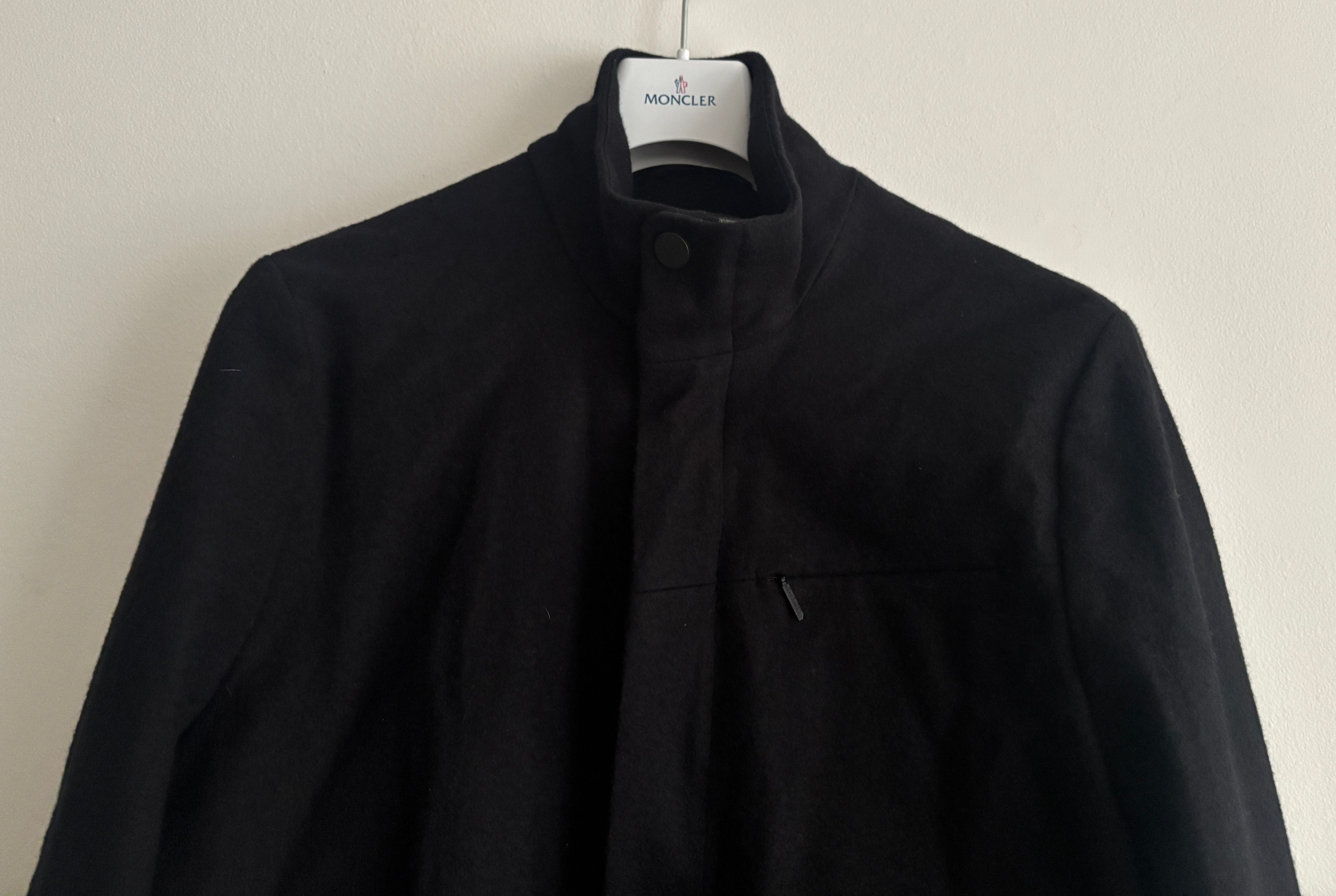 Icebreaker $435 Legacy Black Merino Wool Coat/ Jacket Medium - Large Size US L / EU 52-54 / 3 - 2 Thumbnail