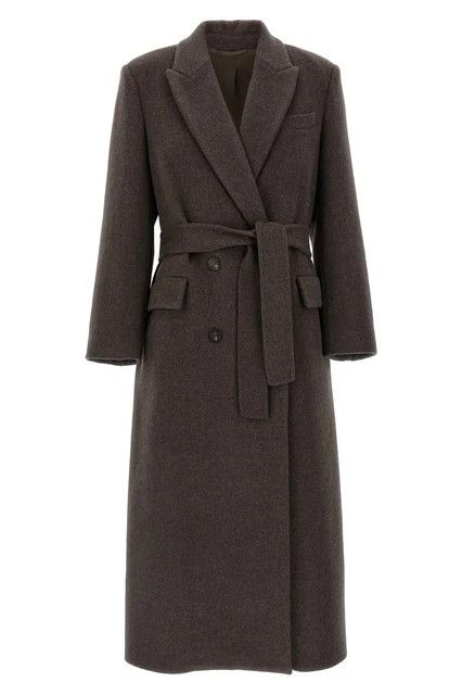 Brunello Cucinelli BRUNELLO CUCINELLI $10300 Rust Brown WoolCashmere Coat Size S / US 4 / IT 40 - 1 Thumbnail