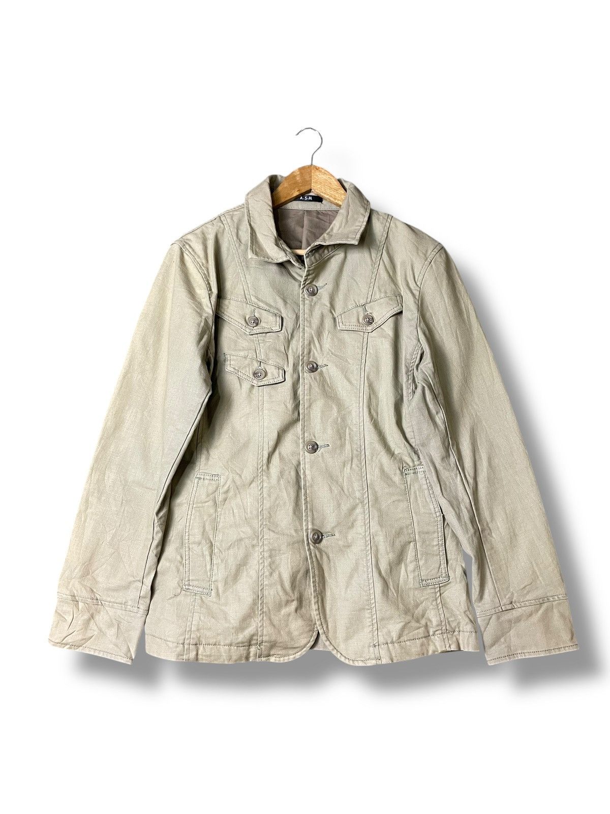 ASM Japanese Brand Multipocket Light Jacket (107)