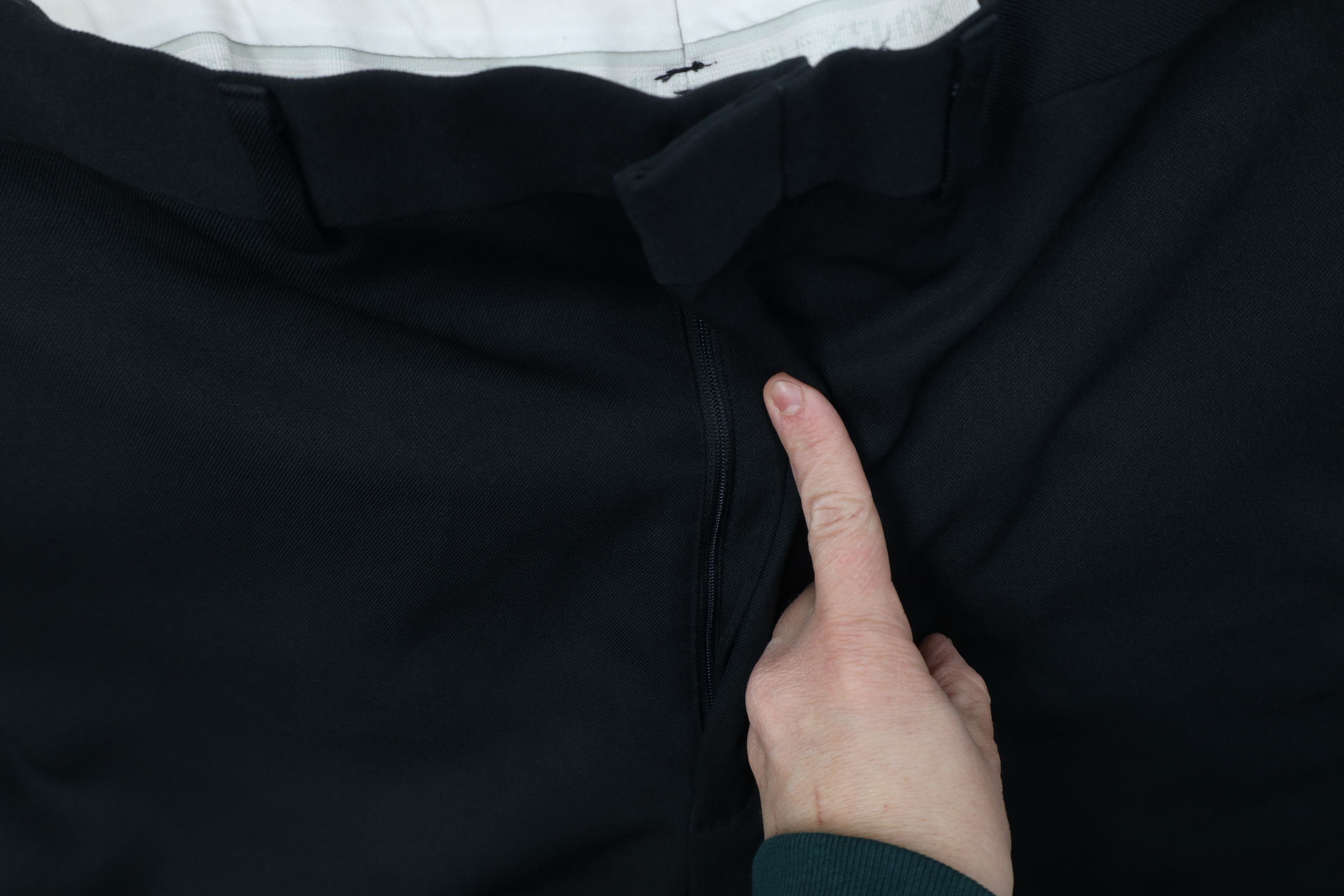 Vintage Vintage 70s Streetwear Flared Wide Leg Chino Pants Black USA Size US 38 / EU 54 - 7 Thumbnail