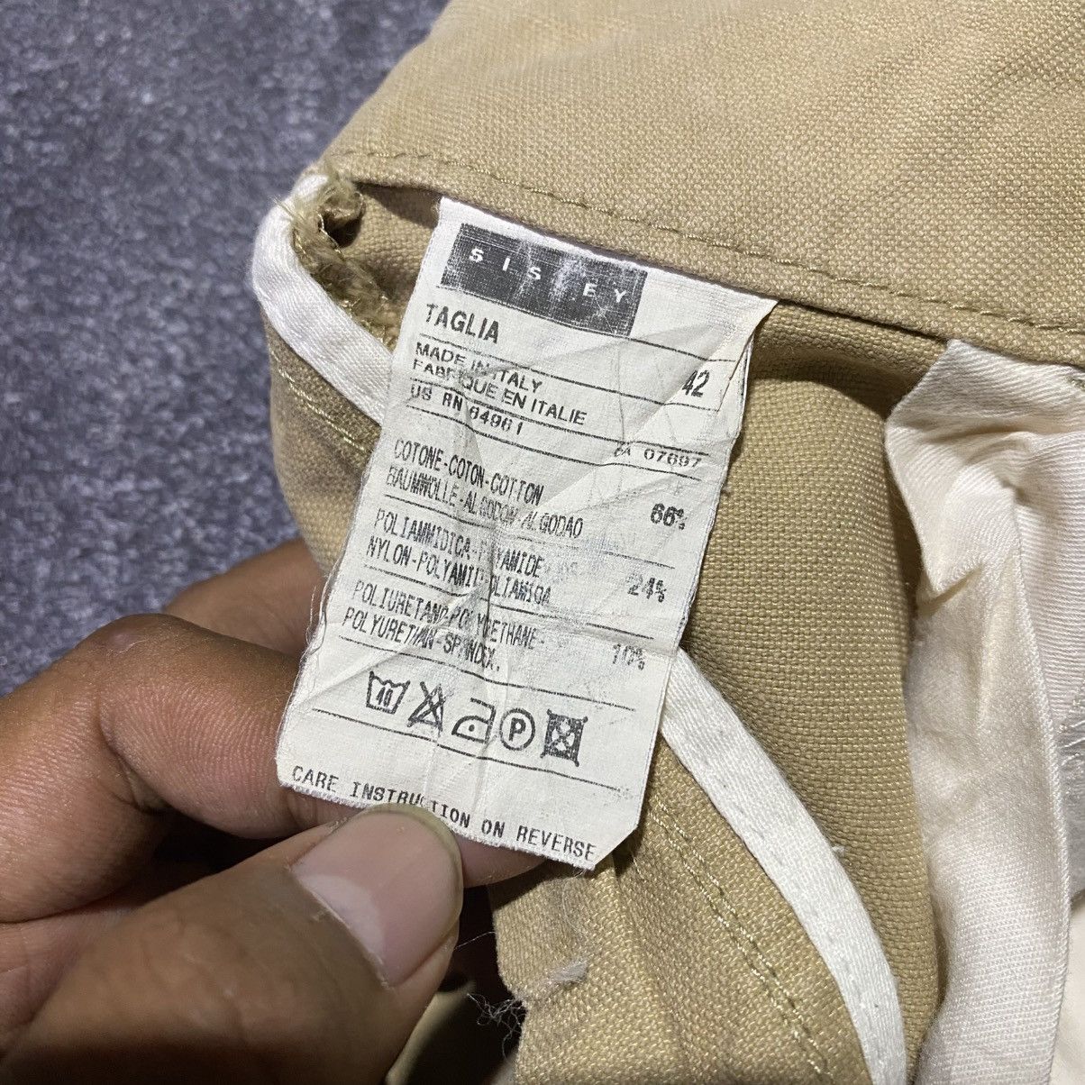 Sisley Kansai Yamamoto Hidden Pocket Cargopants