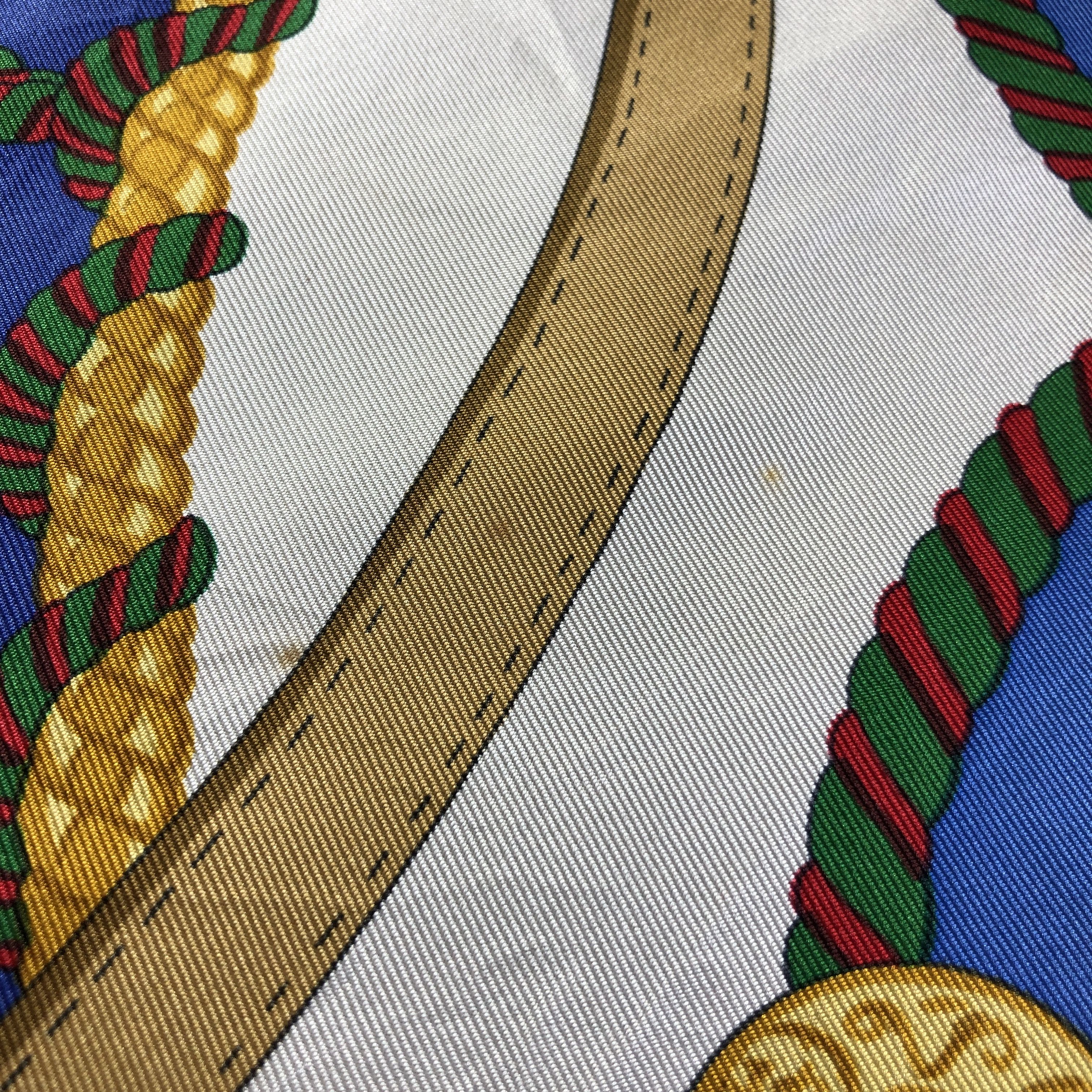 Celine Celine Luxury Hand Rolled Silk Scarf M1159 Size ONE SIZE - 7 Thumbnail