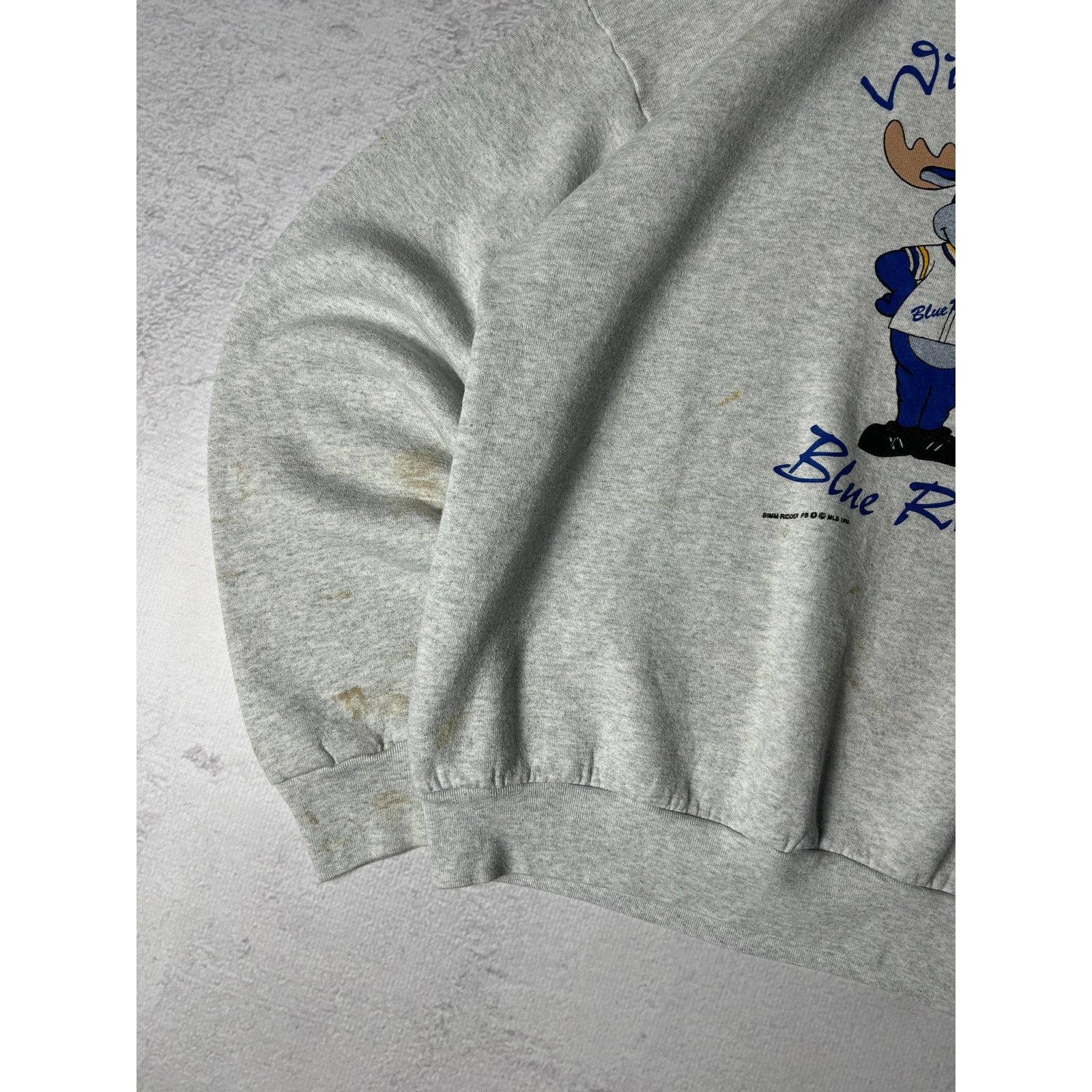 The Unbranded Brand Vintage 90s Wilmington Blue Rocks Sweatshirt - Men's XL Size US XL / EU 56 / 4 - 3 Thumbnail