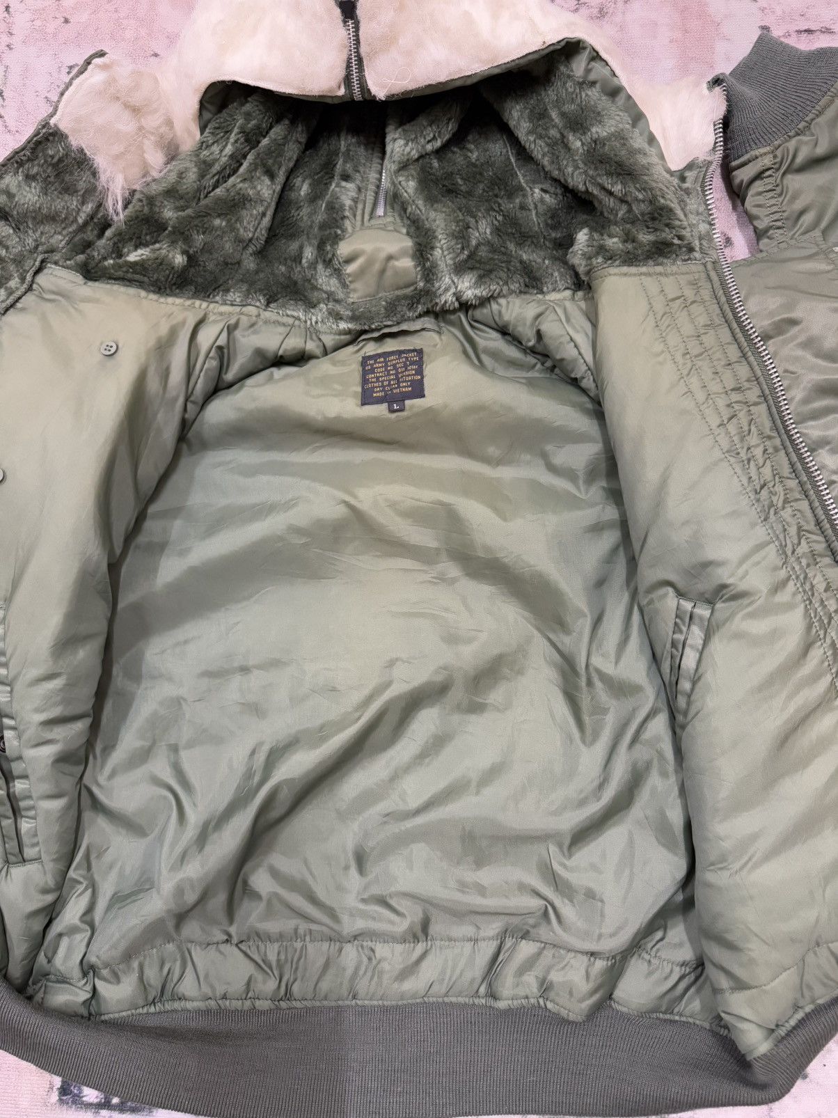 Other THE AIRFORCE JACKET US ARMY COLD WEATHER FLIGHT JACKET Size US L / EU 52-54 / 3 - 8 Thumbnail