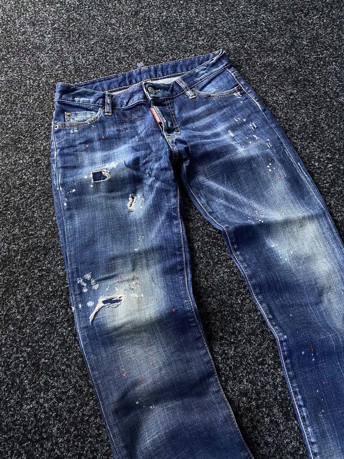 Dsquared2 Dsquared2 Distressed Denim pants Jeans Made In Italy 🇮🇹 Size 30" / US 8 / IT 44 - 5 Thumbnail