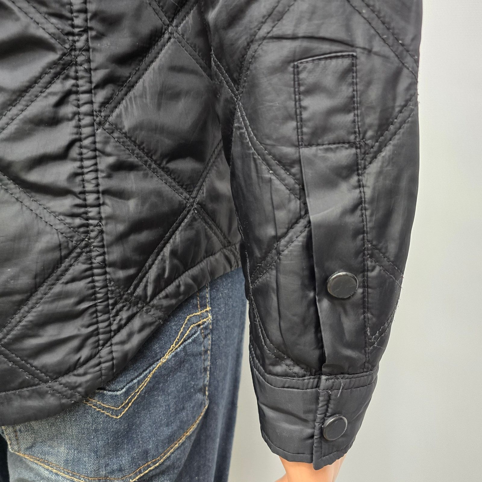 Zara Zara Man Diamond Quilted Full Zip Jacket Packable Hood Men L Size US L / EU 52-54 / 3 - 8 Thumbnail