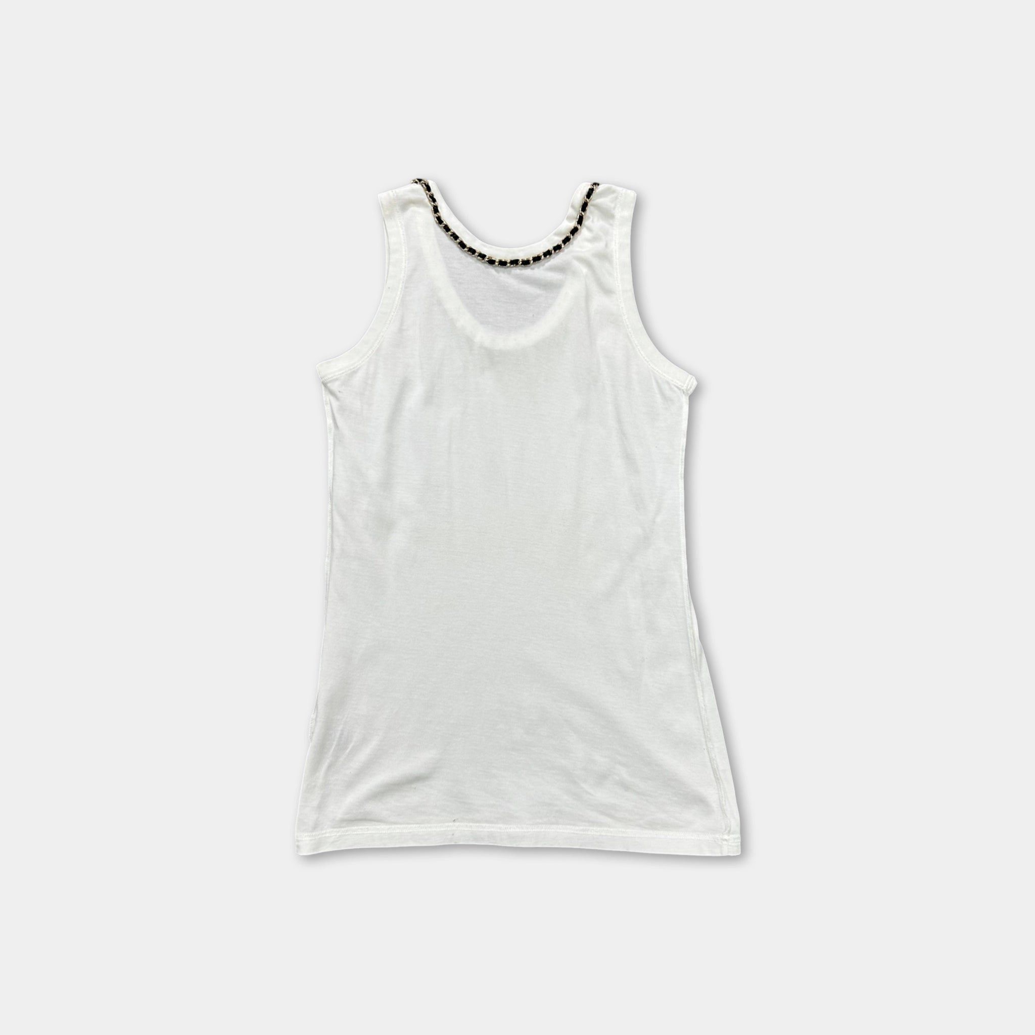 Dolce & Gabbana Dolce & Gabbana Metallic Gold Tank Top Size US S / EU 44-46 / 1 - 1 Thumbnail