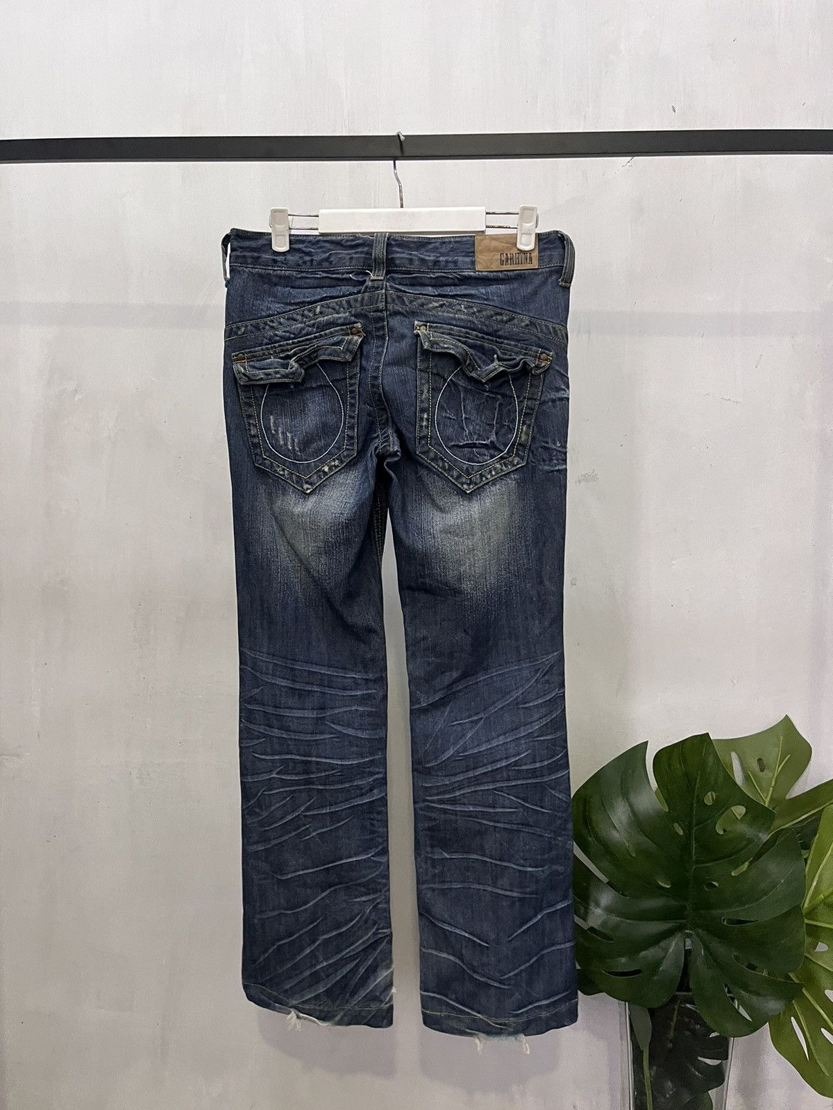 Japanese Brand Vtg Garhina Bootcut Denim Jeans pants Size 32" / US 10 / IT 46 - 5 Thumbnail