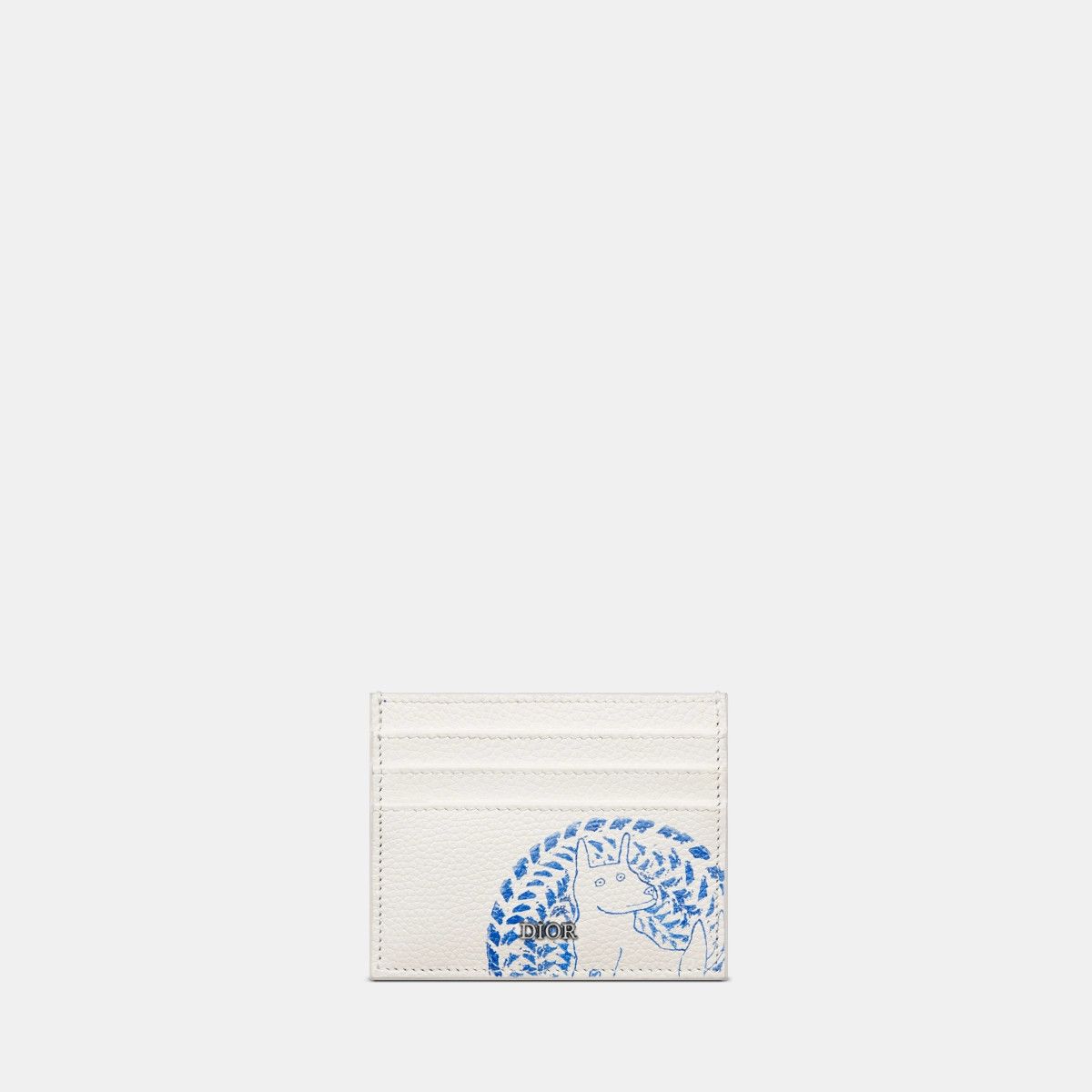 Dior o1bcso1str0126 Size:OS/ Hylton Nel Card Holder in White Size ONE SIZE - 1 Thumbnail