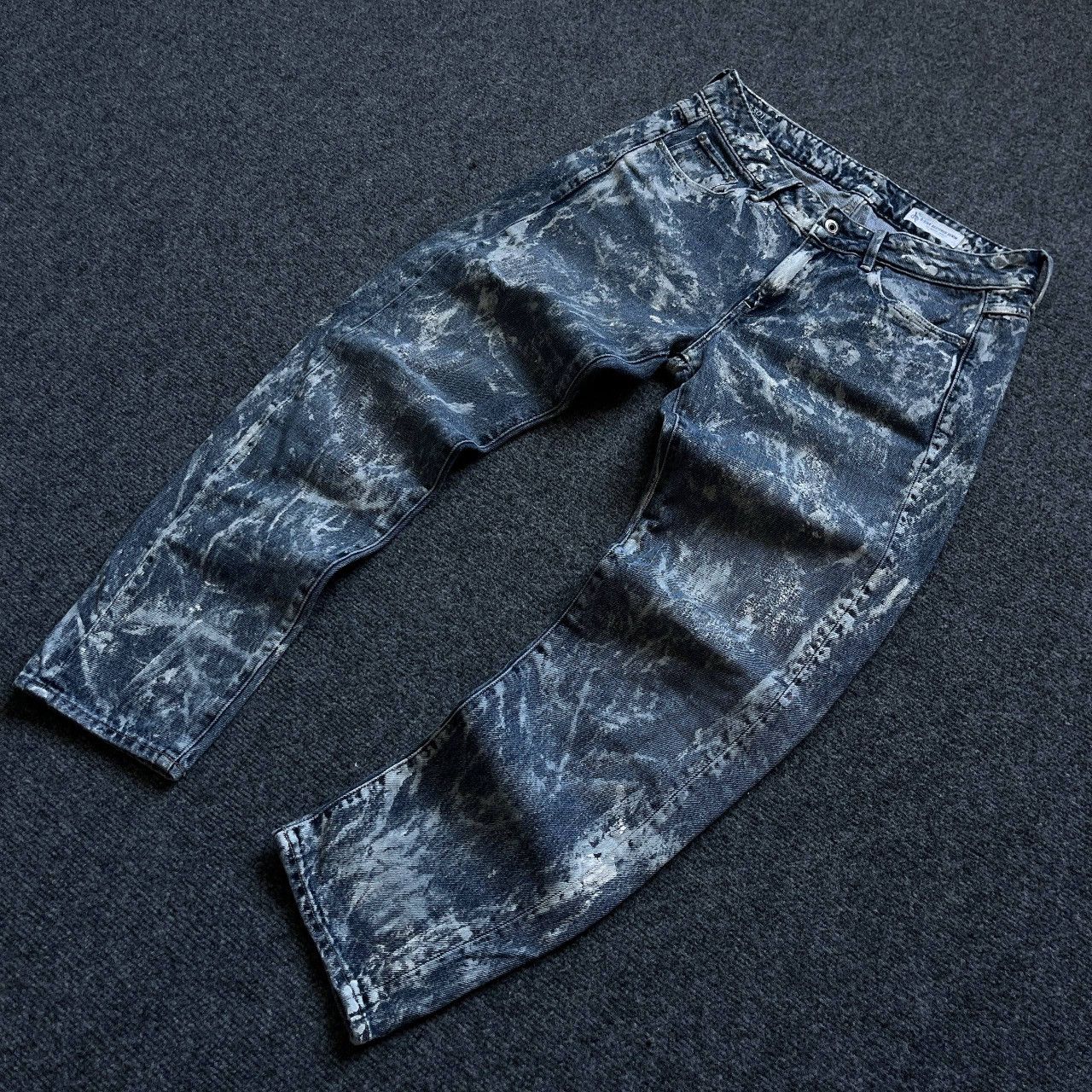 G-Star VTG Women’s G-Star Raw Restored Denim Custom Y2K 00s USA Hyp Size 27" / US 4 / IT 40 - 1 Thumbnail