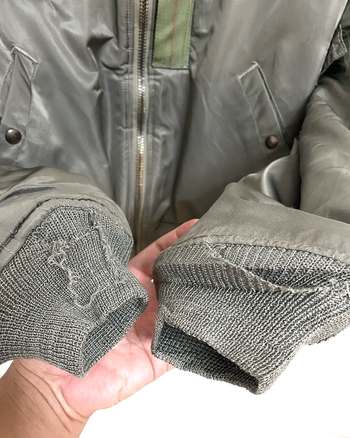 Avirex Ma 1 - Vtg Avirex MA-1 Dragon Flight Bomber Jacket USAF Size US S / EU 44-46 / 1 - 7 Thumbnail