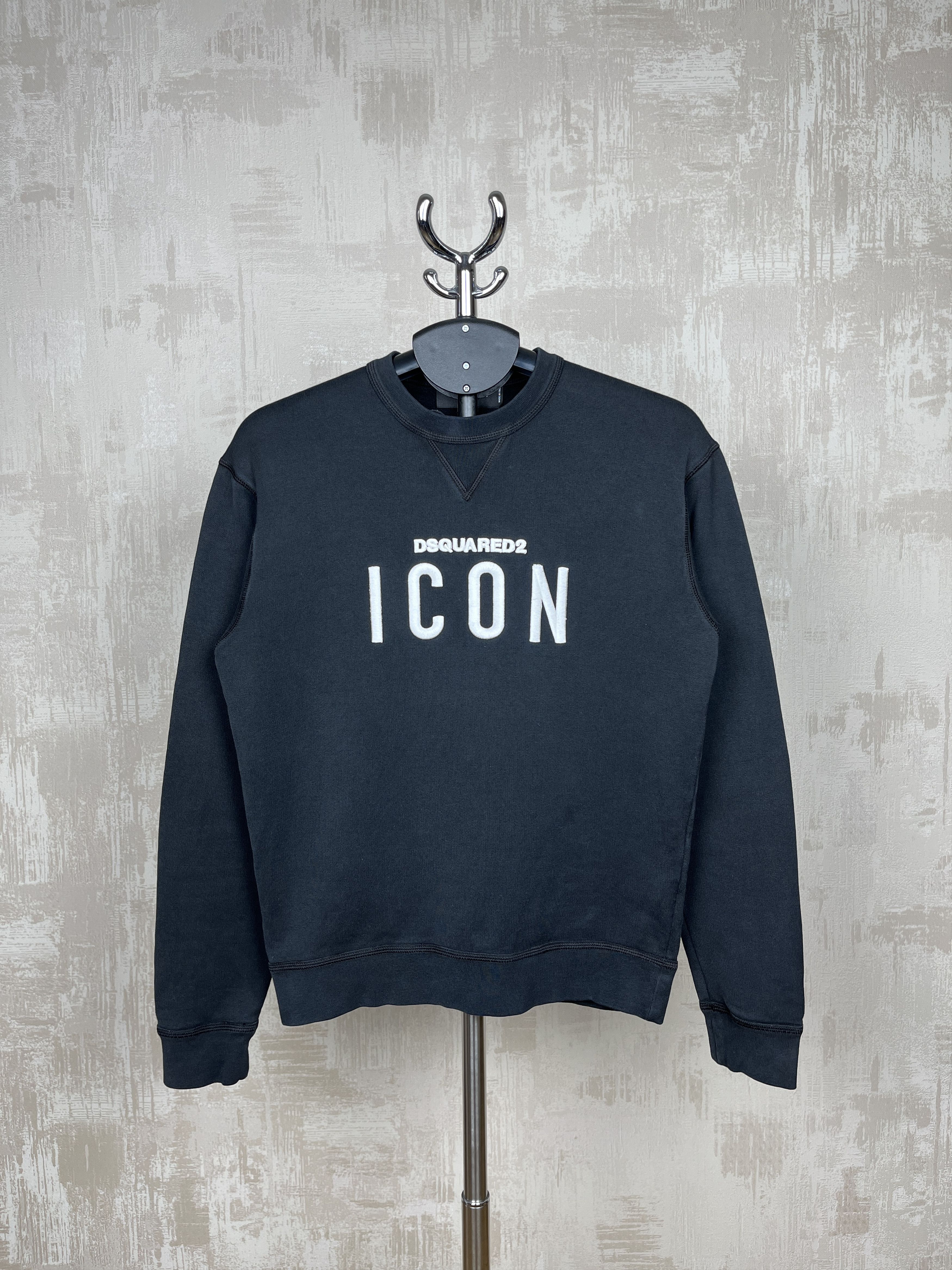 Dsquared2 Dsquared2 ICON Embroidered Logo Crew Neck Sweatshirt Size US S / EU 44-46 / 1 - 2 Thumbnail