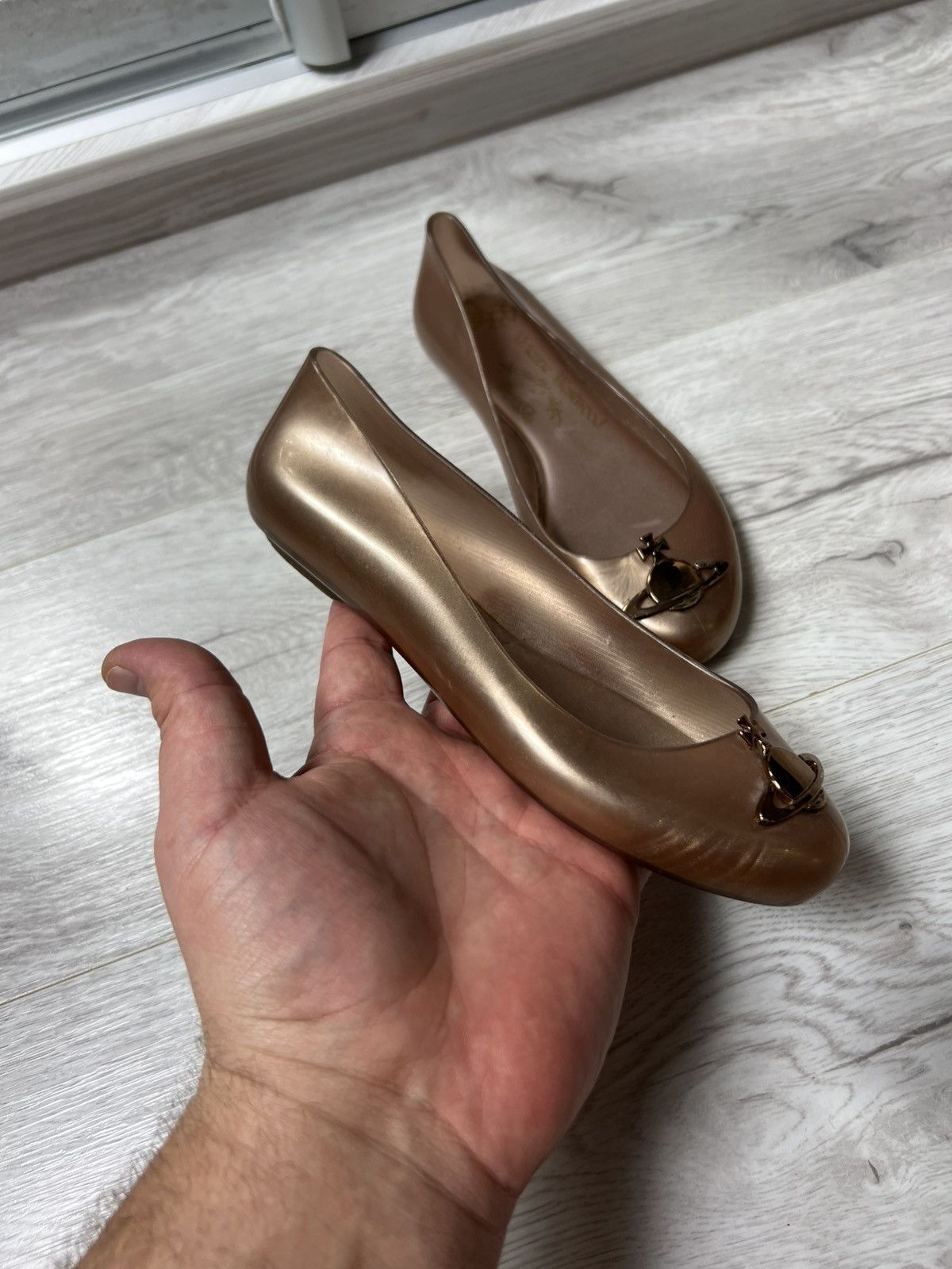 Melissa × Vivienne Westwood Vivienne Westwood × Melissa Anglomania Ballet Flats Sz 35/36 Size US 5.5 / IT 35.5 - 2 Thumbnail