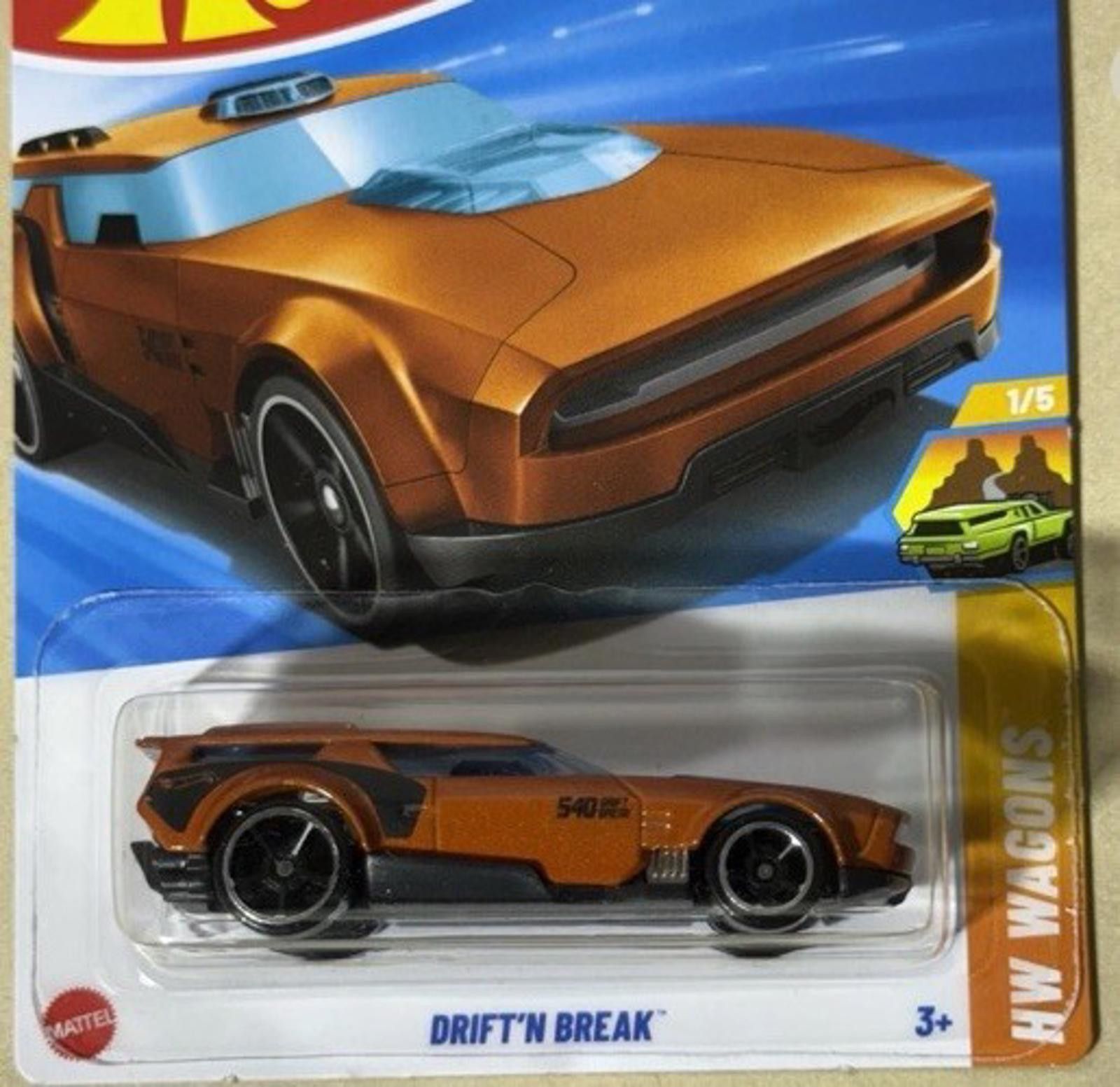 Other 2025 Hot Wheels (Drift’n Break) HW Wagons:Orange Size ONE SIZE - 2 Thumbnail