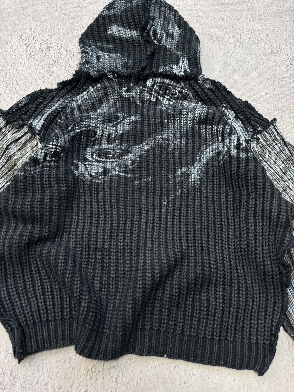 If Six Was Nine × Japanese Brand × Le Grande Bleu (L.G.B.) Vintage Avant Garde If Six Was Nine Style Fur Faux Hoodie Size US M / EU 48-50 / 2 - 13 Thumbnail