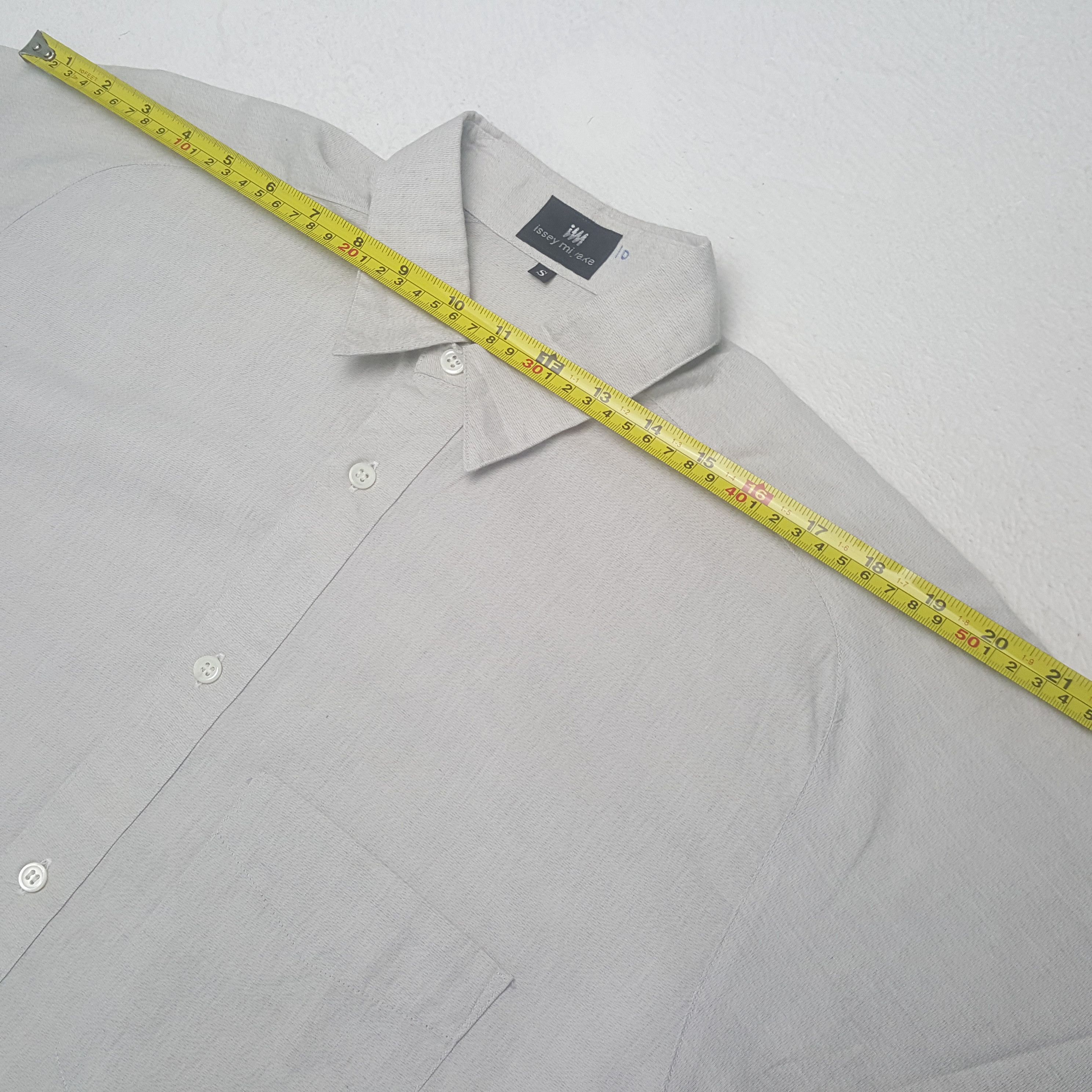 Issey Miyake Issey Miyake Japanese Designer Formal Shirt C294N63 Size US L / EU 52-54 / 3 - 4 Thumbnail
