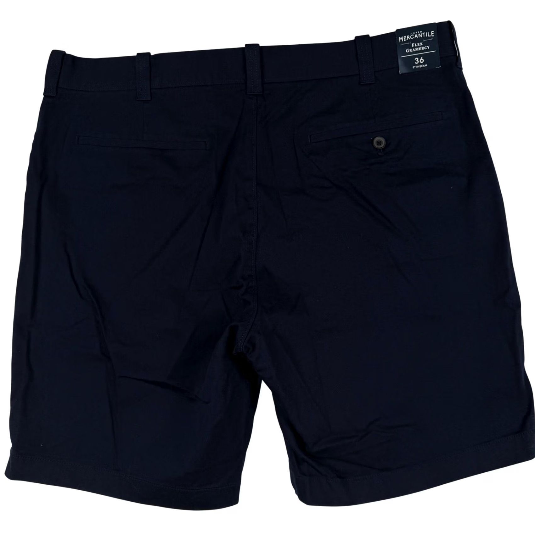 J.Crew J.Crew Mens 36 Flex Gramercy Chino Shorts Navy Blue 9 Inseam H5020 NWT Preppy Size US 36 / EU 52 - 2 Thumbnail
