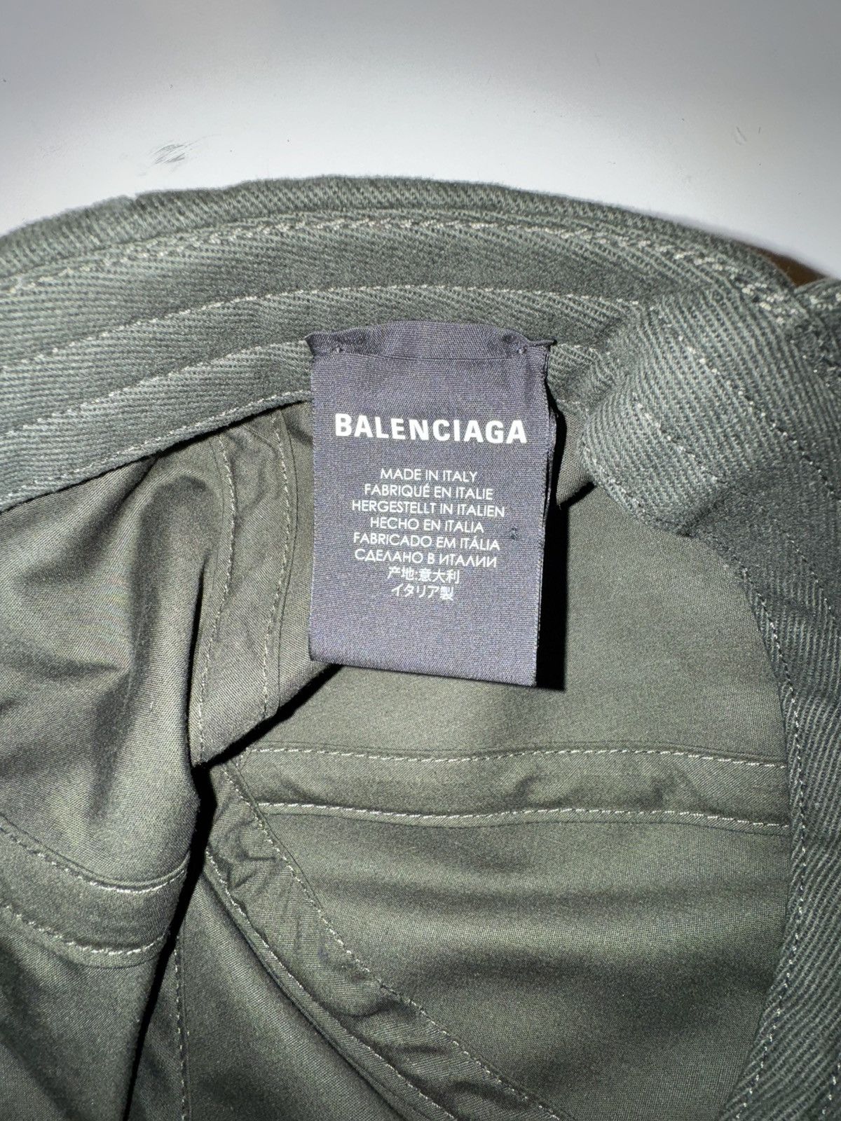 Balenciaga Balenciaga dark green hat Size ONE SIZE - 3 Thumbnail