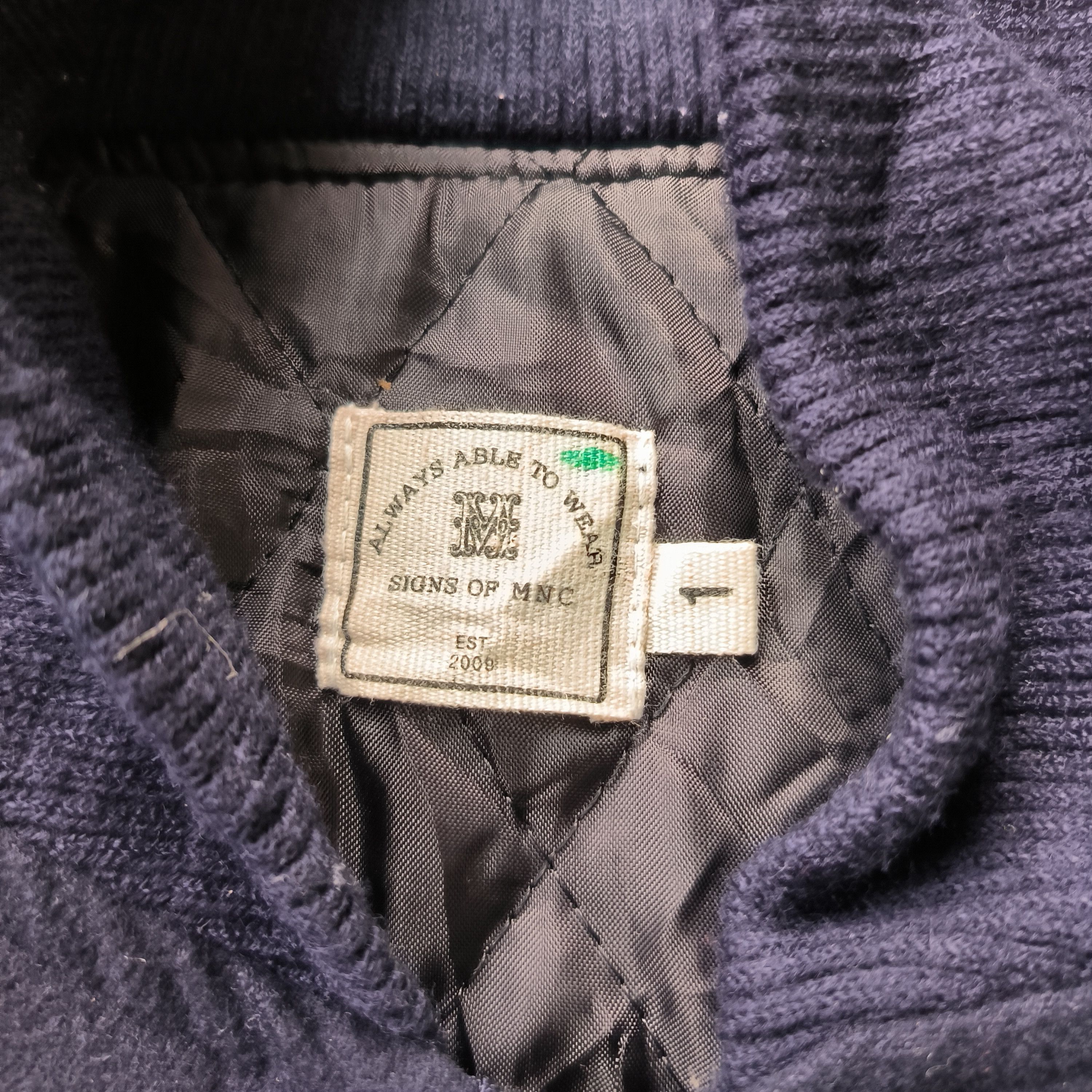 Japanese Brand M.N.C APPAREL MA1 Blouson Jacket Size US M / EU 48-50 / 2 - 5 Thumbnail