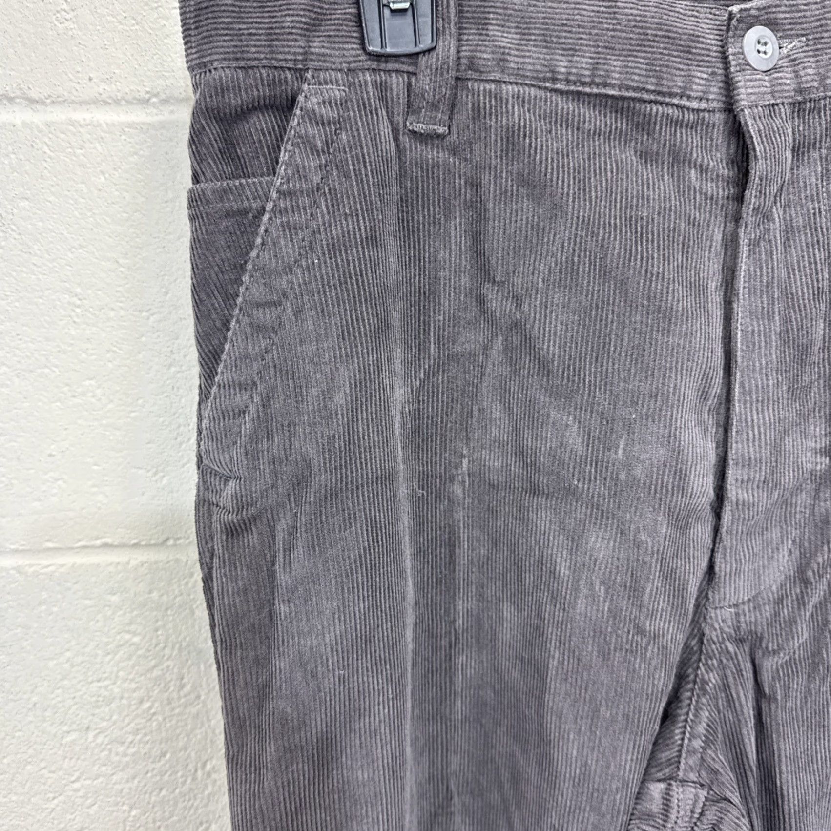 Vintage VINTAGE Outlooks Corduroy Pants Men 34 Regular Gray 90s Retro Grunge Hip Hop Casual Size US 34 / EU 50 - 2 Thumbnail