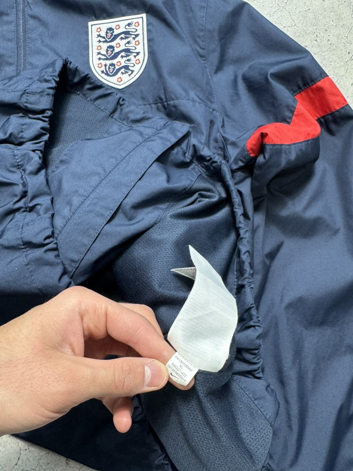Nike Nike England Team Soccer Nylon Track Suit Jacket Pants Y2K Size US XL / EU 56 / 4 - 8 Thumbnail