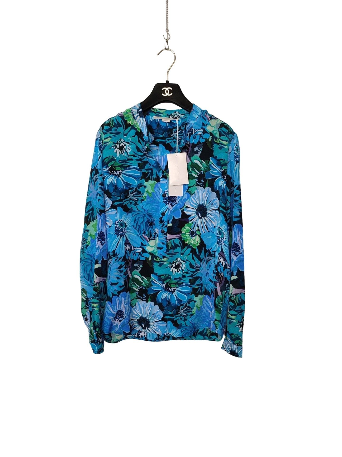Stella McCartney Stella McCartney Floral Silk Blouse Size 38 Size XS / US 0-2 / IT 36-38 - 1 Thumbnail