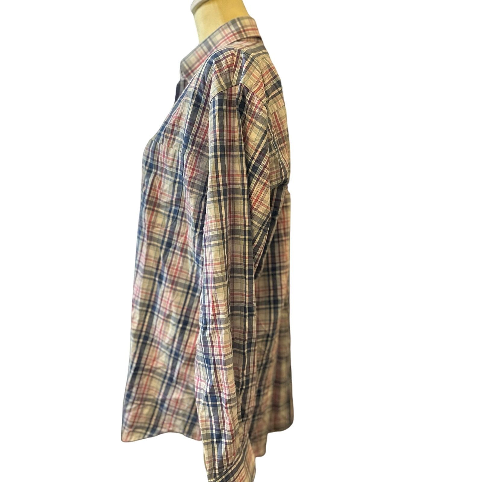 Peter Millar Peter Millar Men's 100% Cotton Casual Button-Up Plaid Large Size US L / EU 52-54 / 3 - 4 Thumbnail