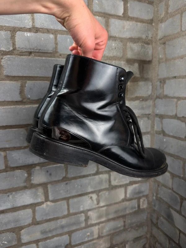 Louis Vuitton Louis Vuitton archive high top leather boots Size US 10 / EU 43 - 4 Thumbnail