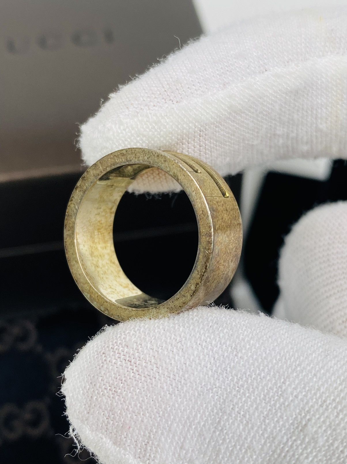 Gucci Gucci .925 Silver G Ring Size IT 11 Size ONE SIZE - 6 Thumbnail