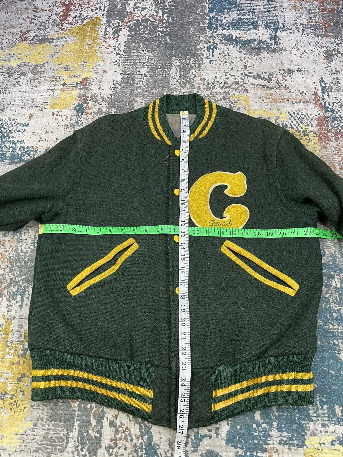Vintage Vintage Carlynton Band Wool Varsity Jackets Size US M / EU 48-50 / 2 - 12 Thumbnail